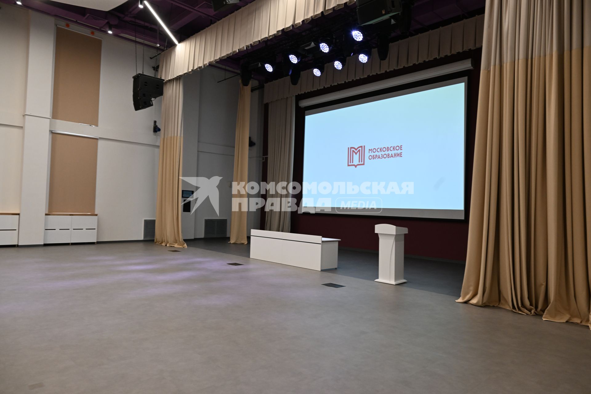 Открытие нового здания школы №58 в Москве