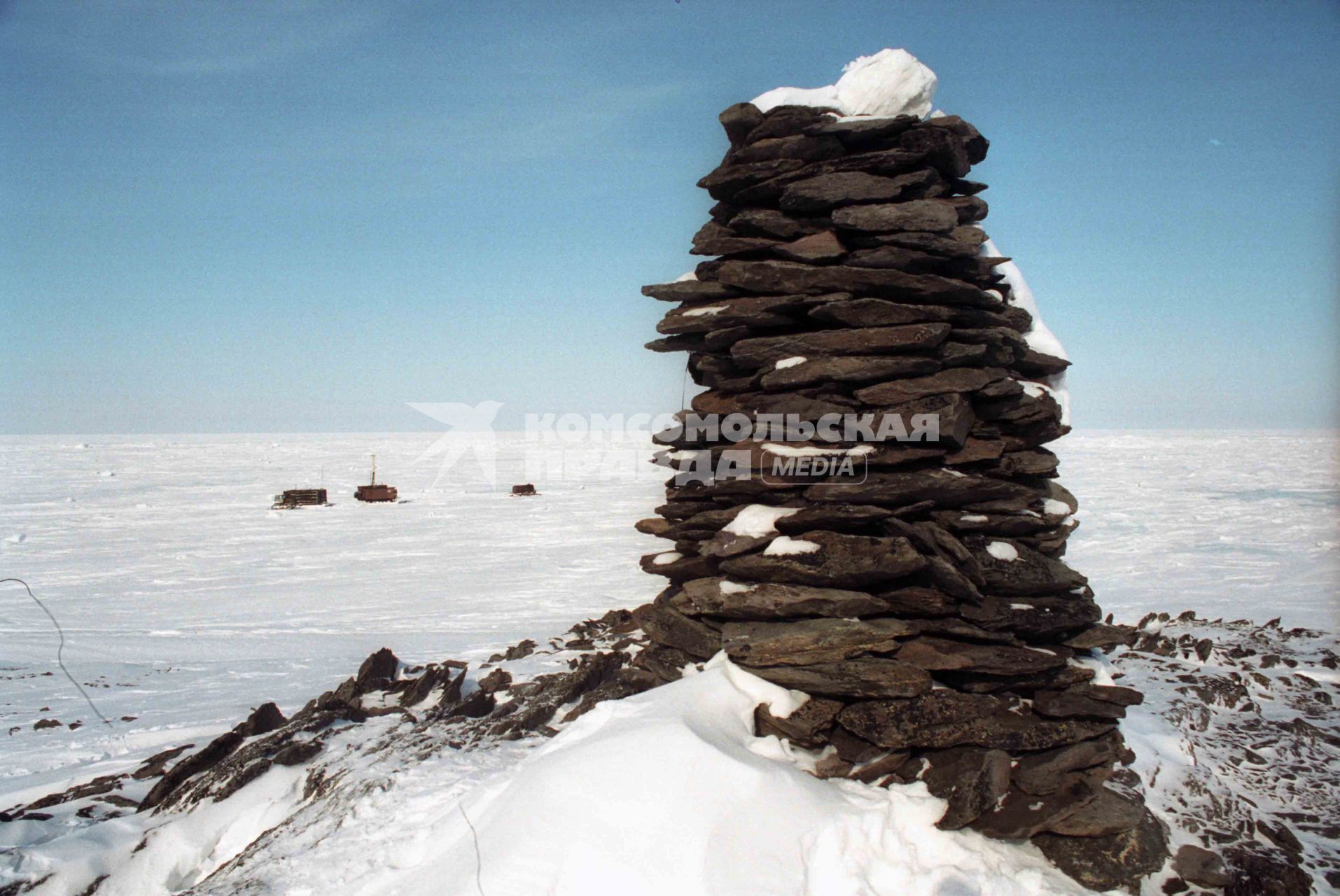 Мыс Челюскин - 1990 год.