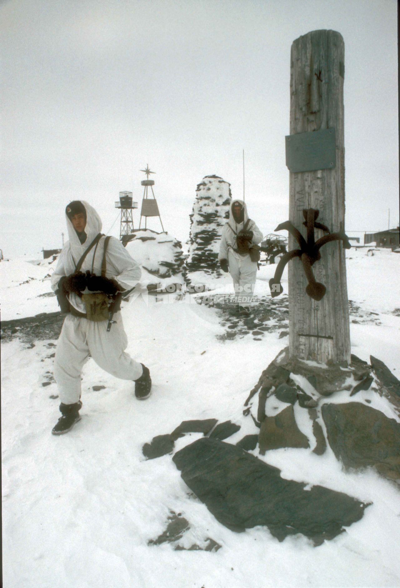 Мыс Челюскин - 1990 год.
