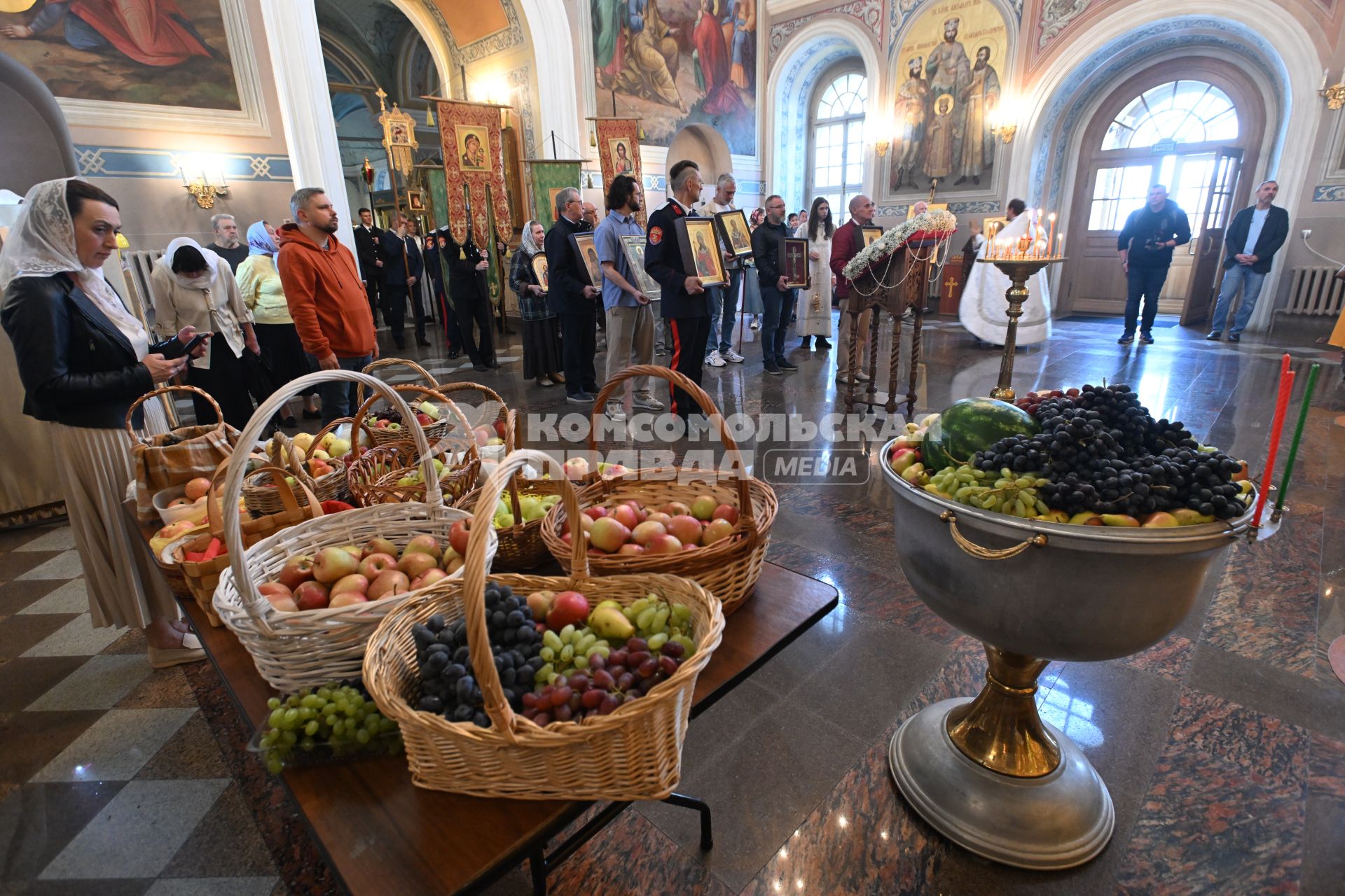 Праздник Преображения Господня в Храме святителя Николая в Заяицком