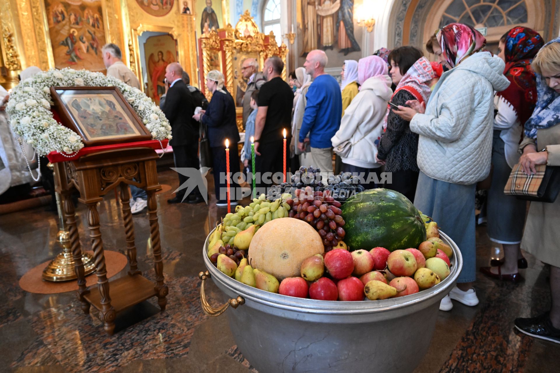 Праздник Преображения Господня в Храме святителя Николая в Заяицком