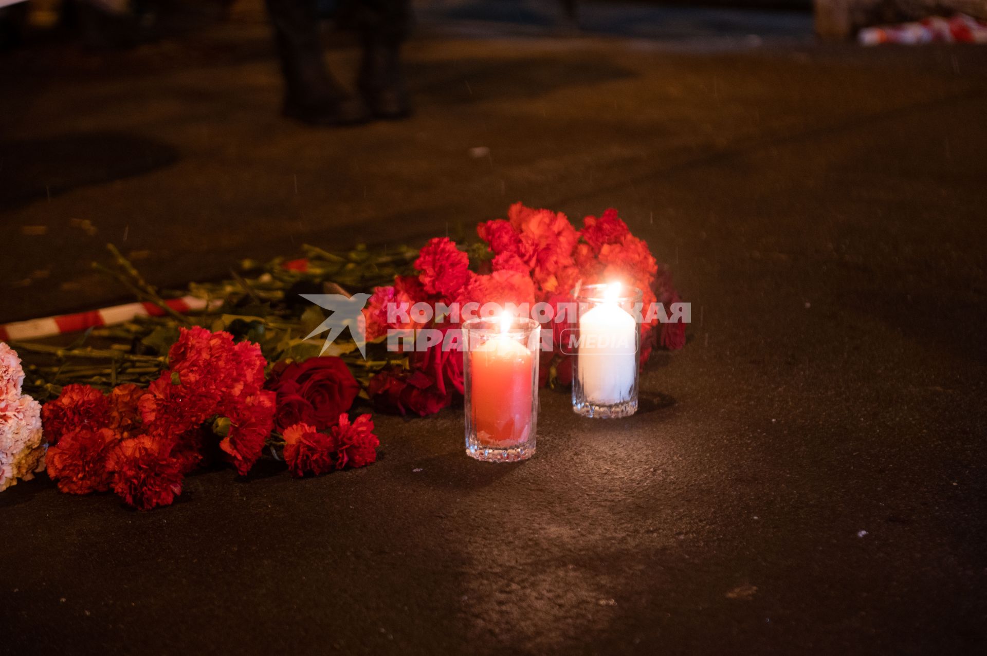 Место убийства Владлена Татарского в Санкт-Петербурге