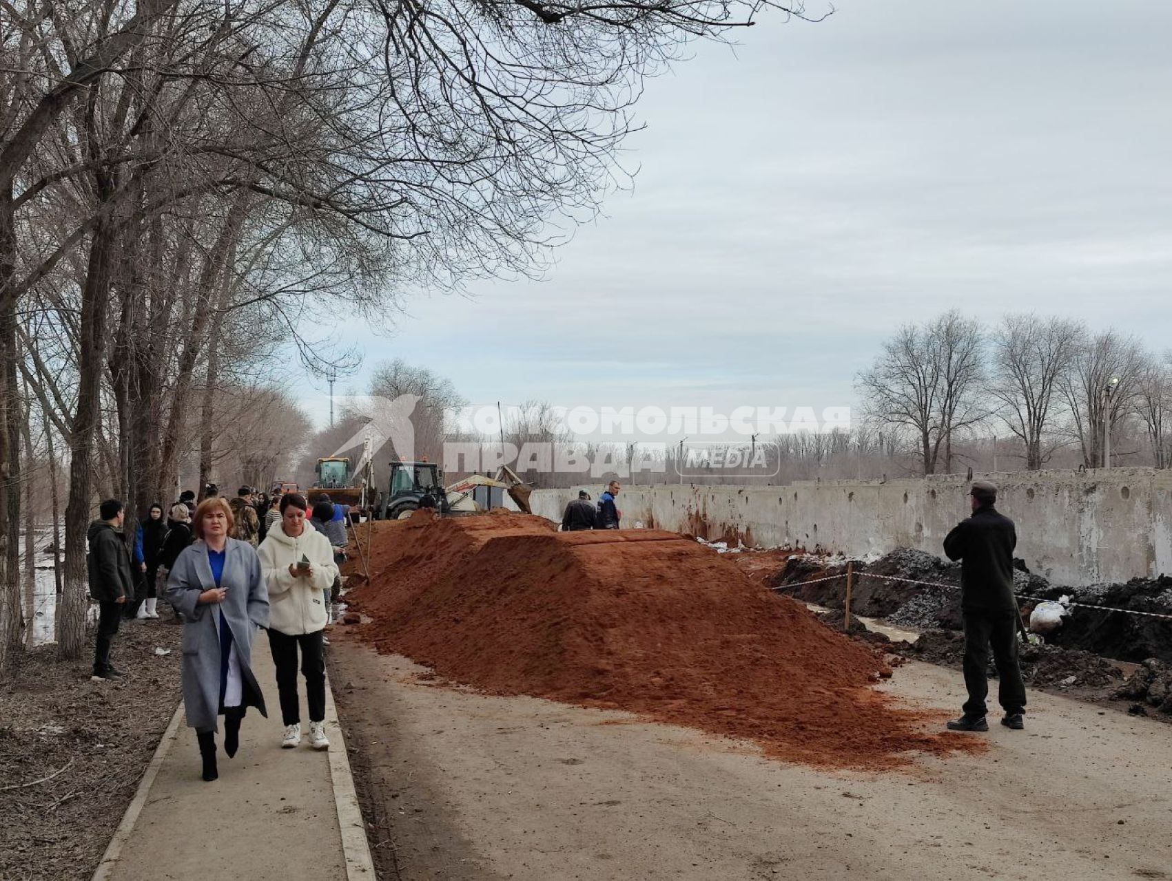 Половодье в Оренбурге