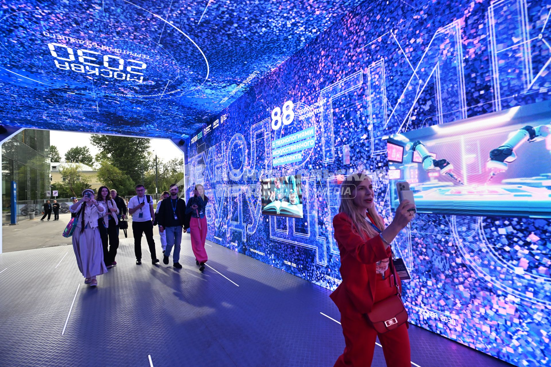 Пресс-тур форума \"Территория будущего. Москва 2030\"