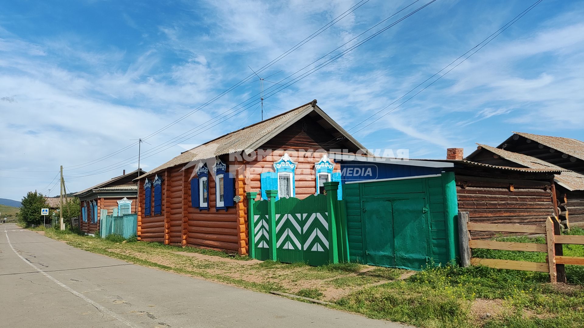 Семейское село старообрядцев Тарбагатай в Бурятии