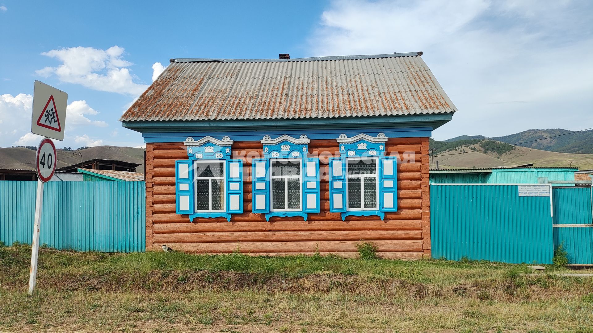 Семейское село старообрядцев Тарбагатай в Бурятии