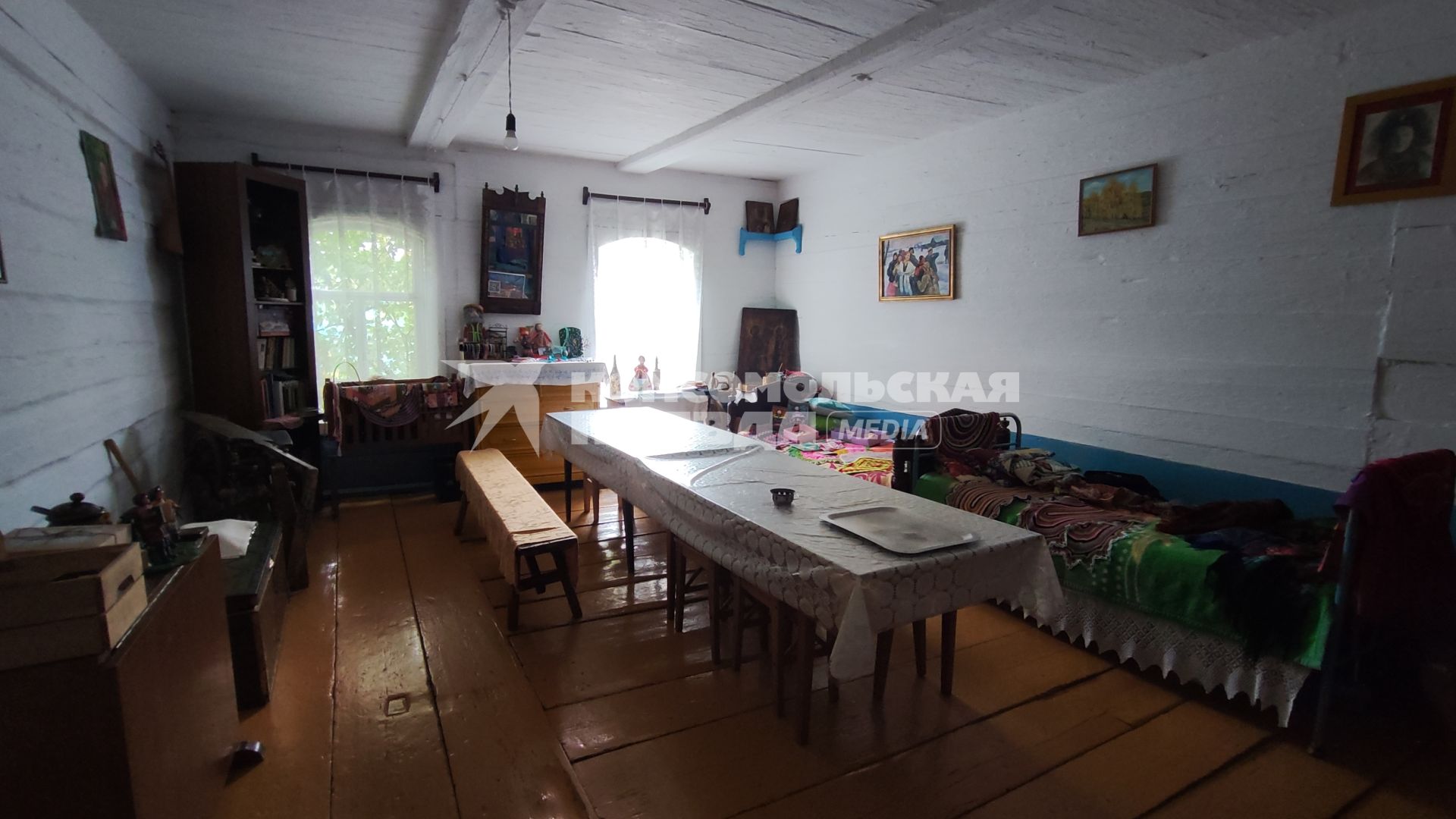 Семейское село старообрядцев Тарбагатай в Бурятии