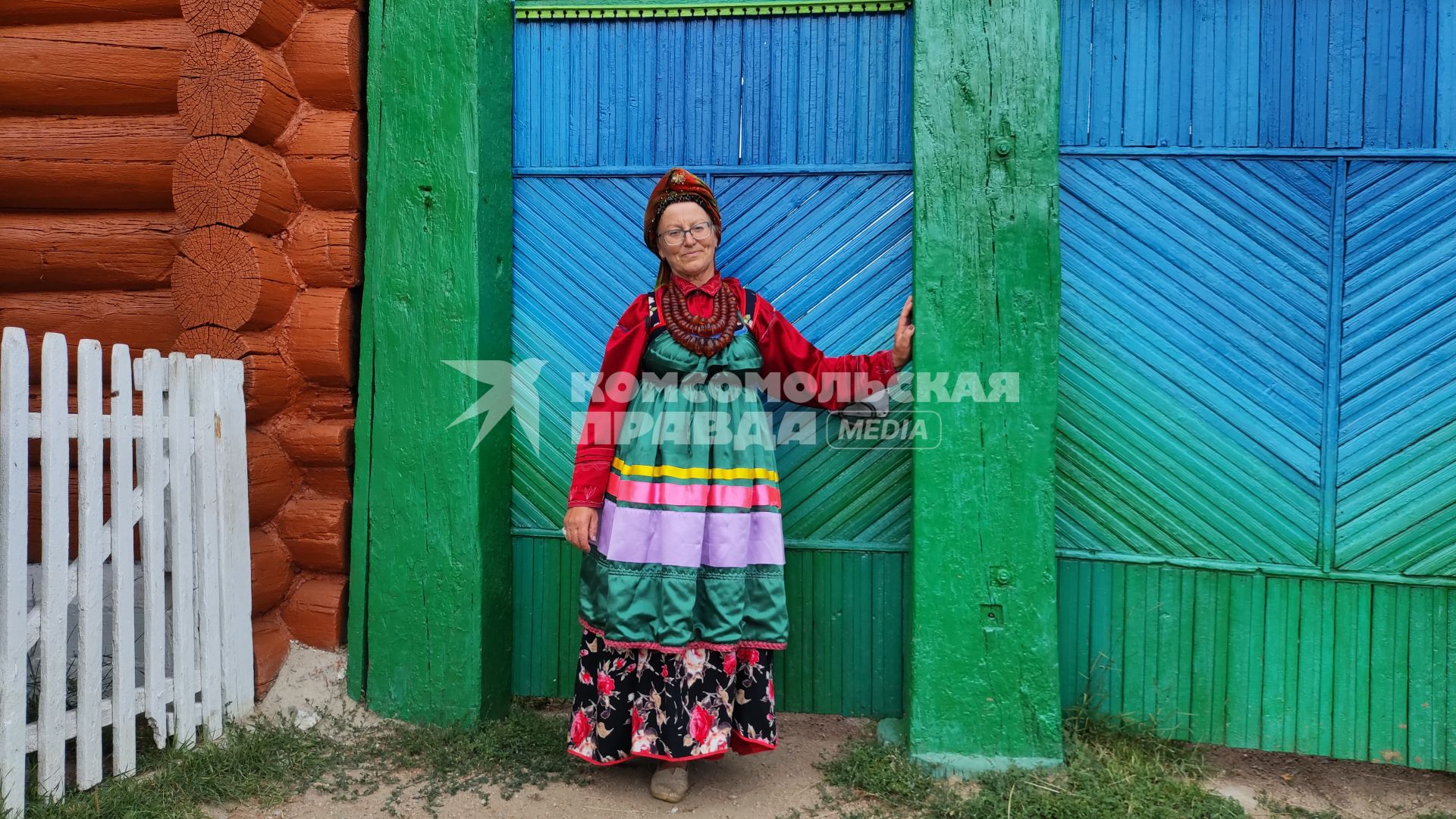 Семейское село старообрядцев Тарбагатай в Бурятии