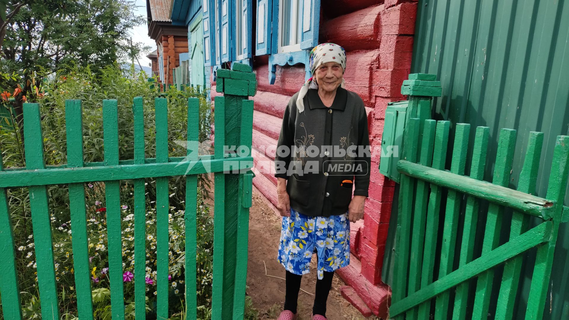 Семейское село старообрядцев Тарбагатай в Бурятии