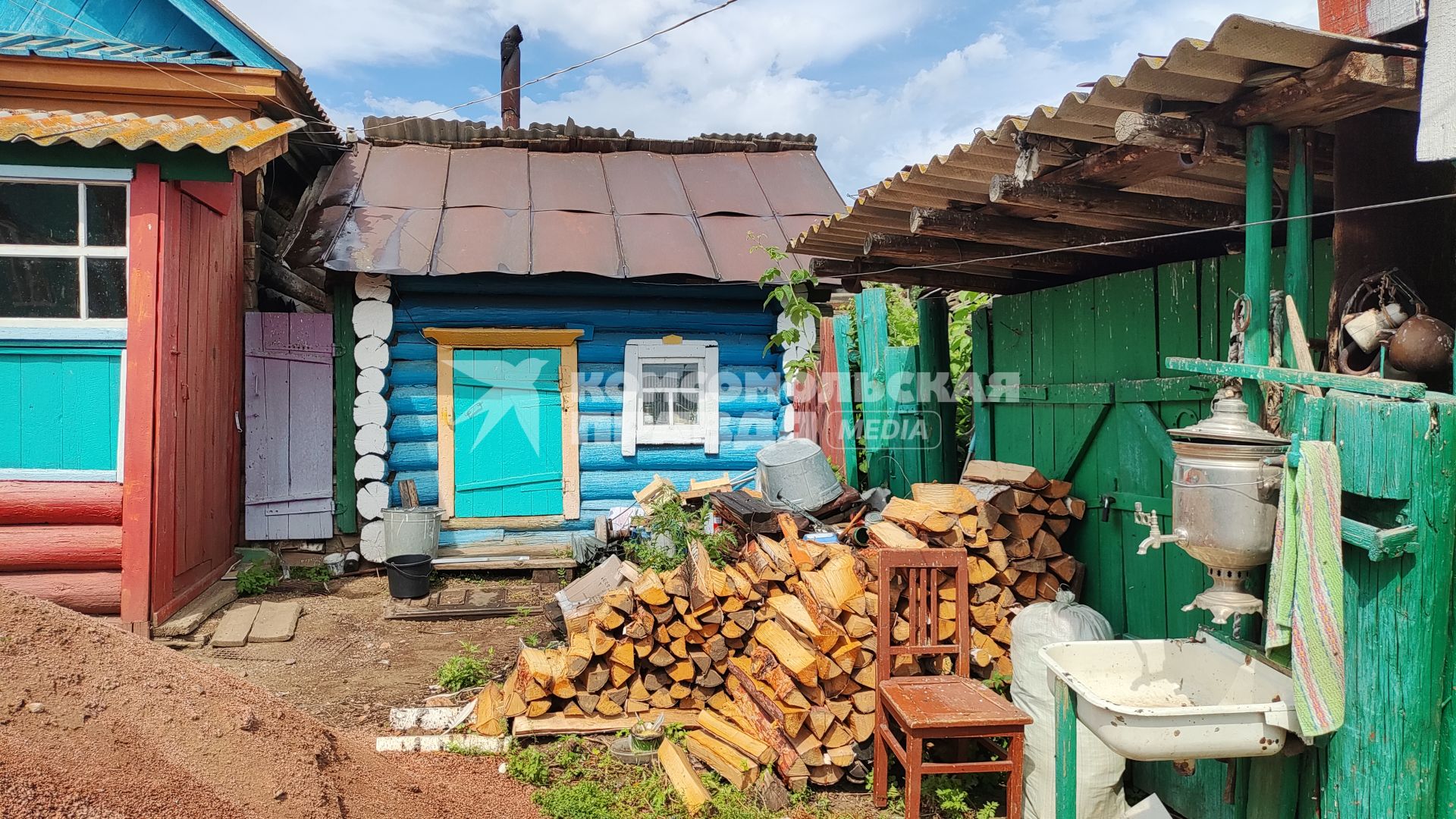 Семейское село старообрядцев Тарбагатай в Бурятии