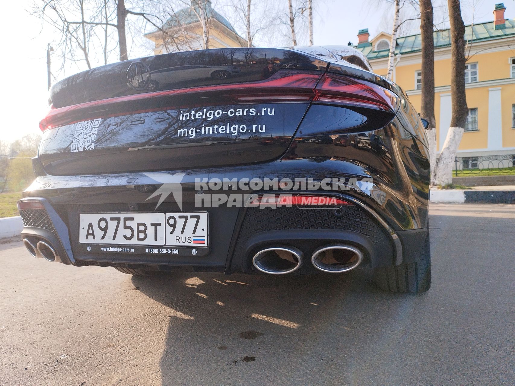 Тест-драйв автомобиля Лифтбек  MG7