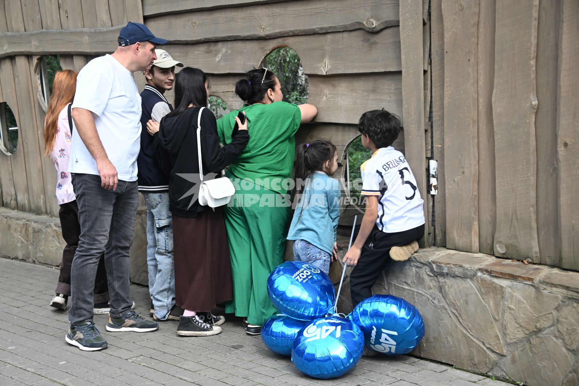 Московский зоопарк летом