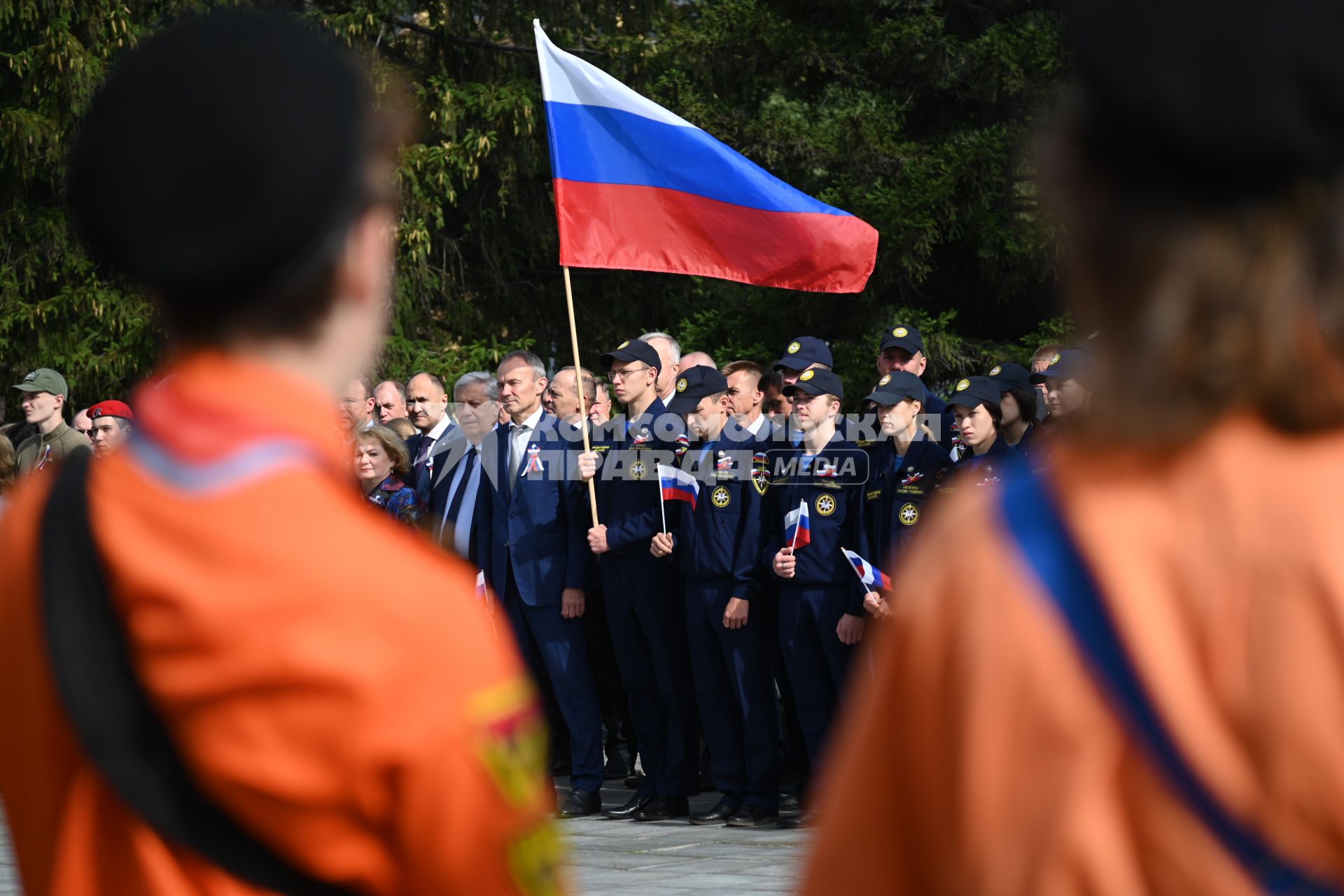 Празднование Дня Государственного флага РФ в Екатеринбурге