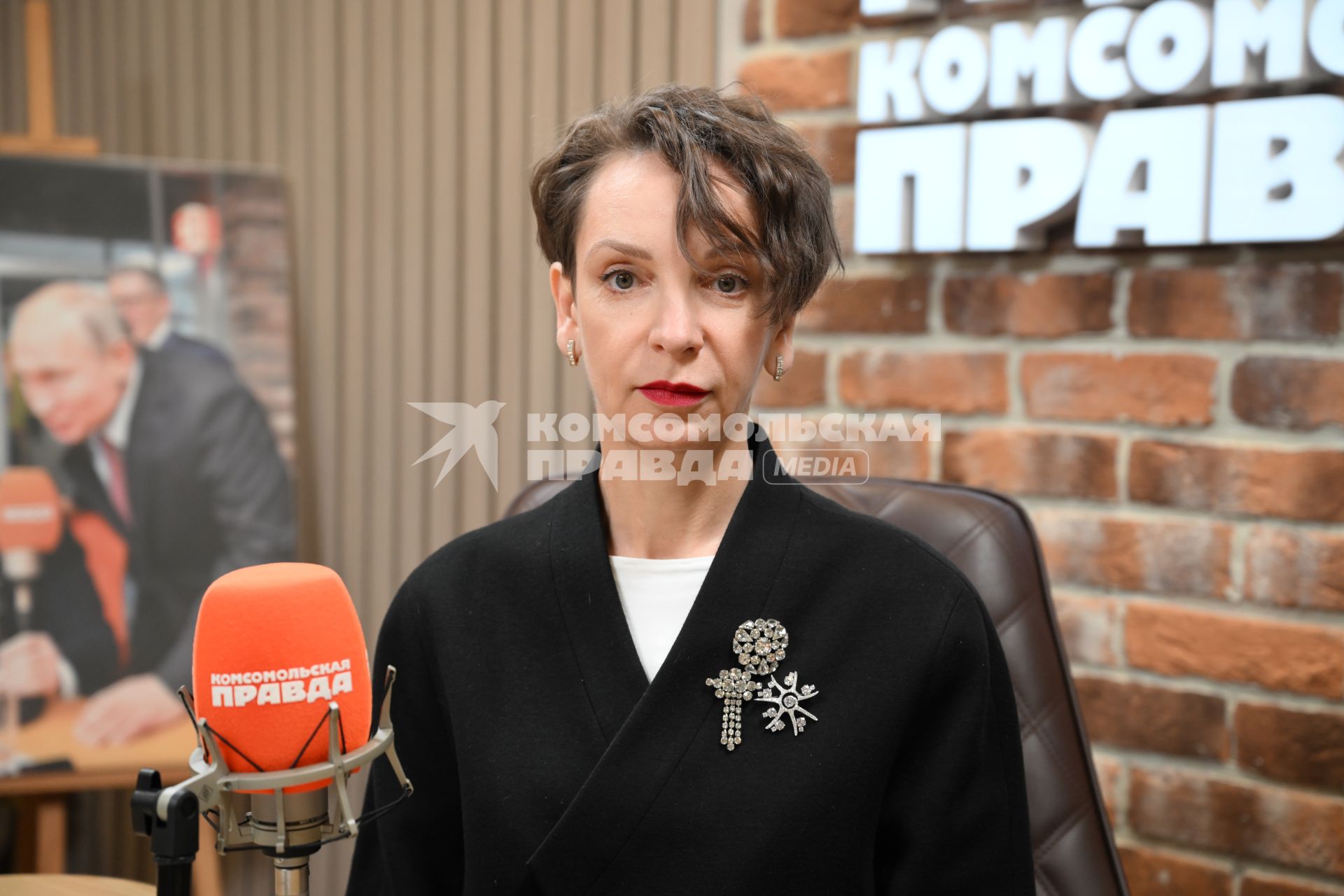 Татьяна Восковская на радиостанции Комсомольская правда\"