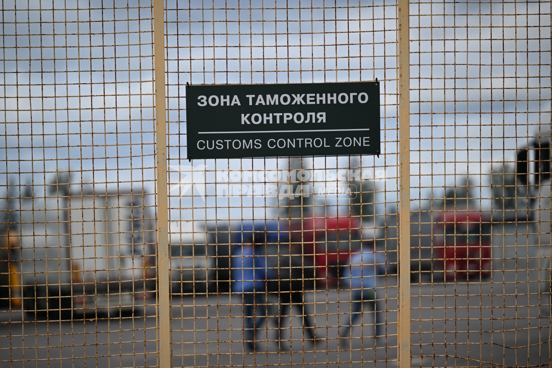 Досмотр цветочной продукции в зоне таможенного контроля в Химках