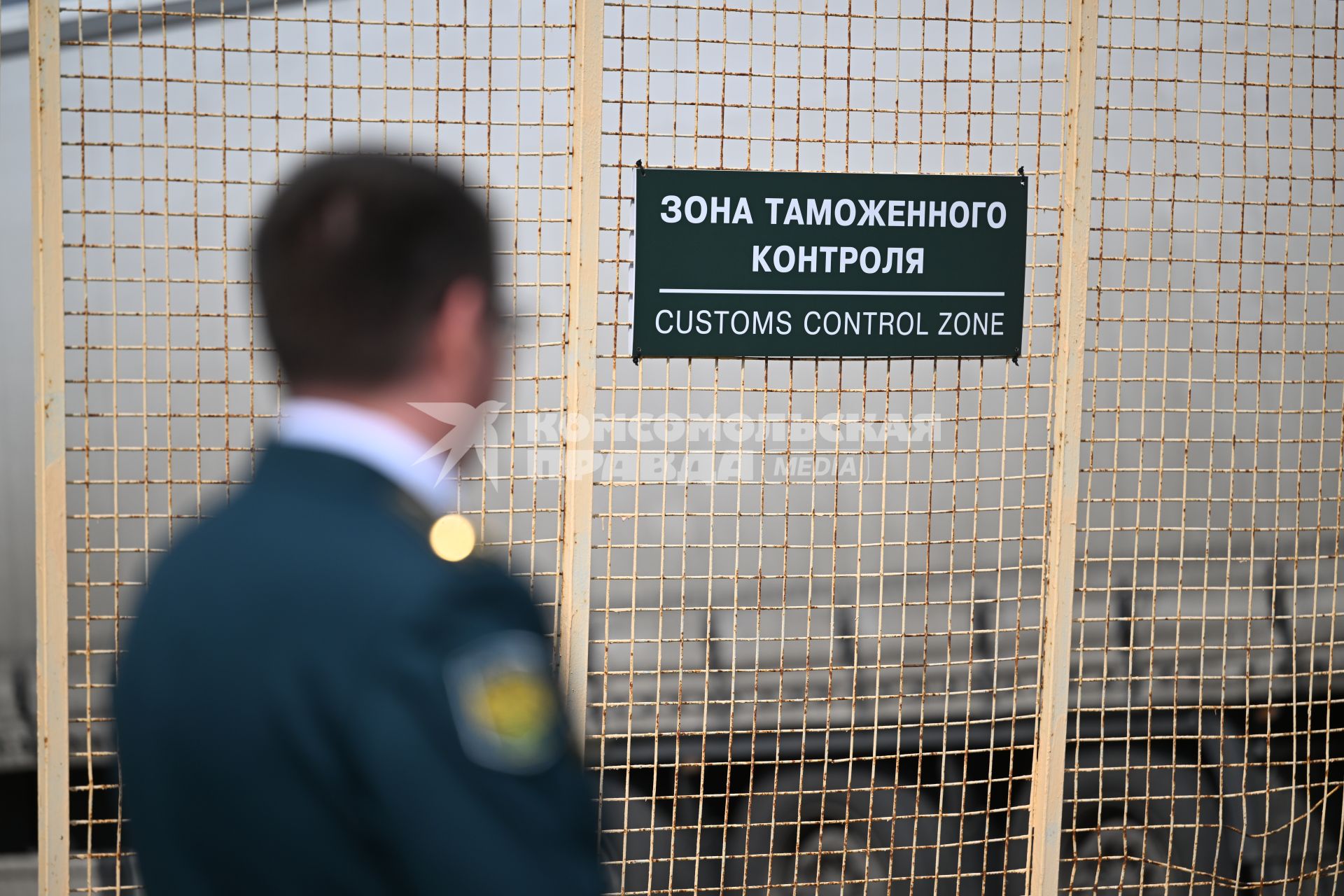 Досмотр цветочной продукции в зоне таможенного контроля в Химках