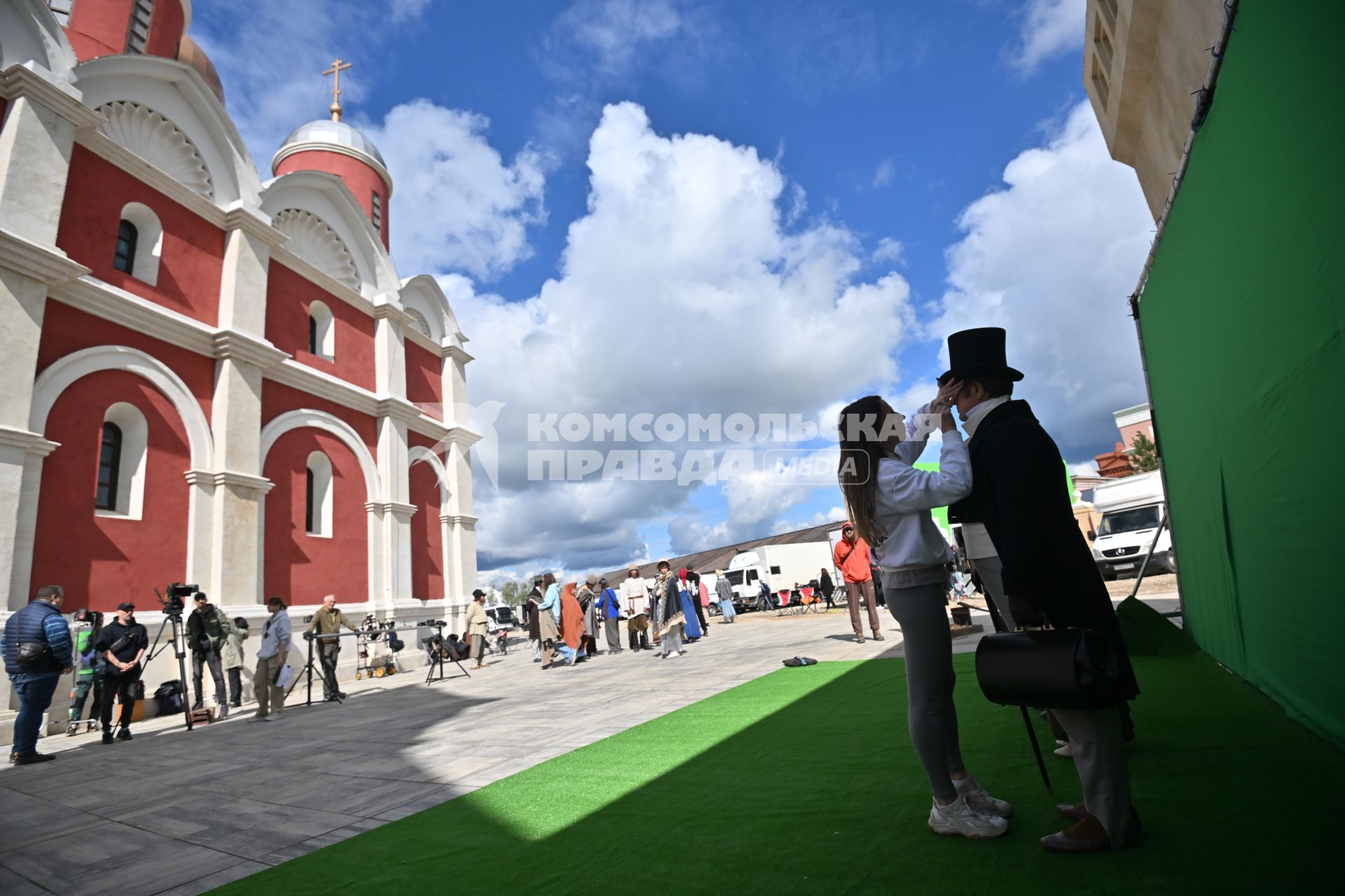 Съемочная площадка кинопарка Москино\"