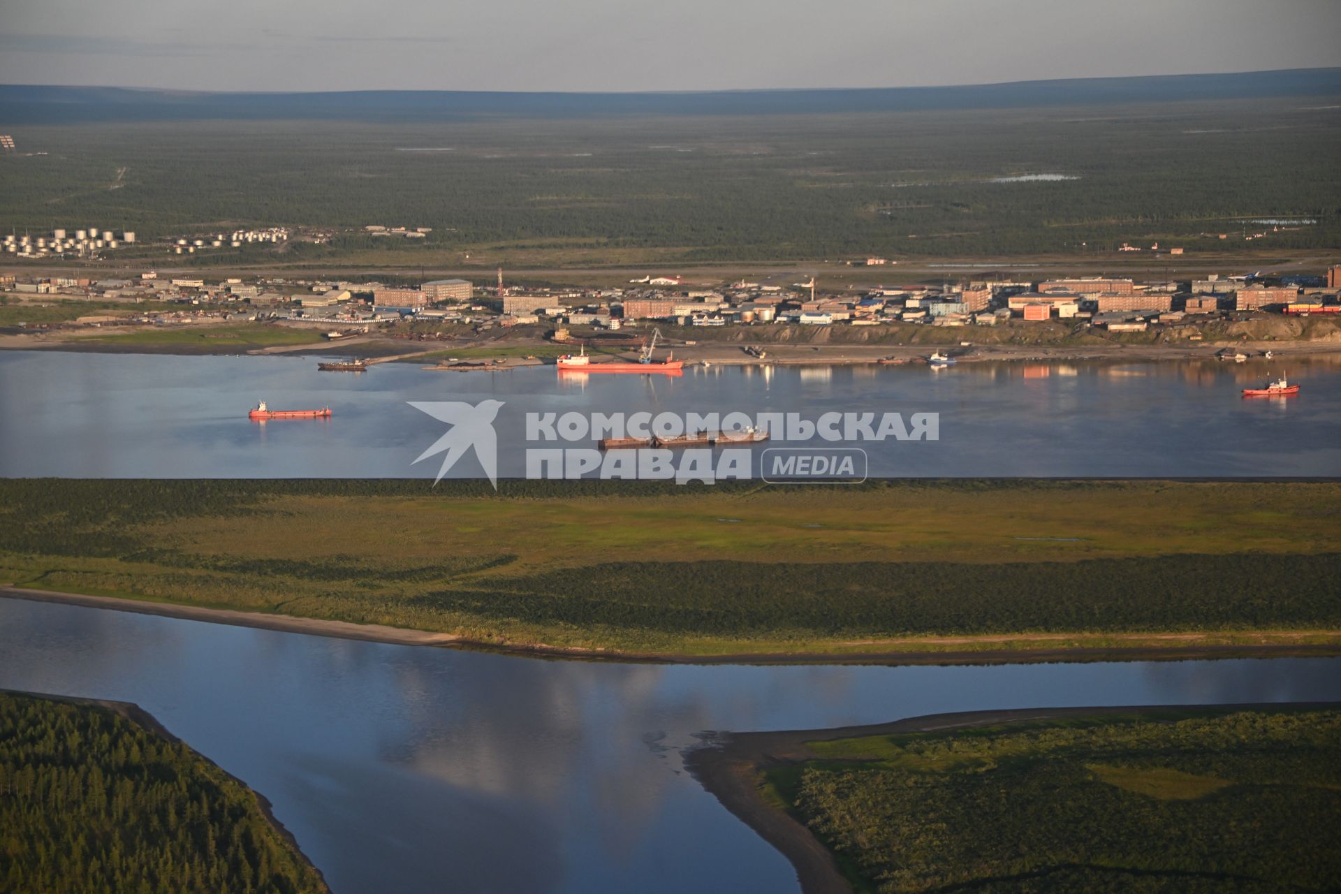Село Хатанга в Красноярском крае