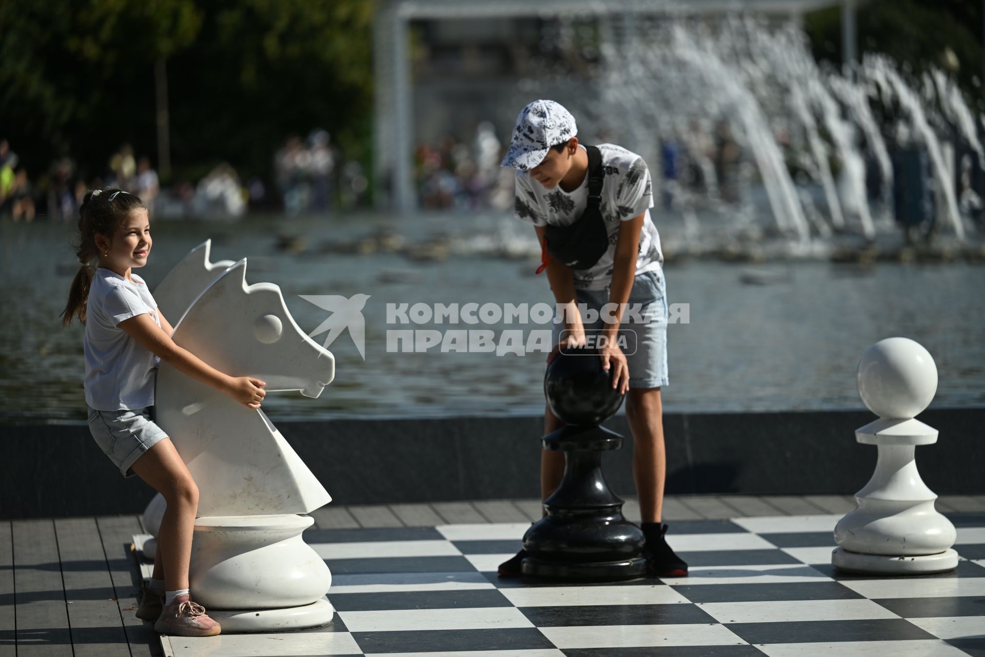 Теплая погода в Москве