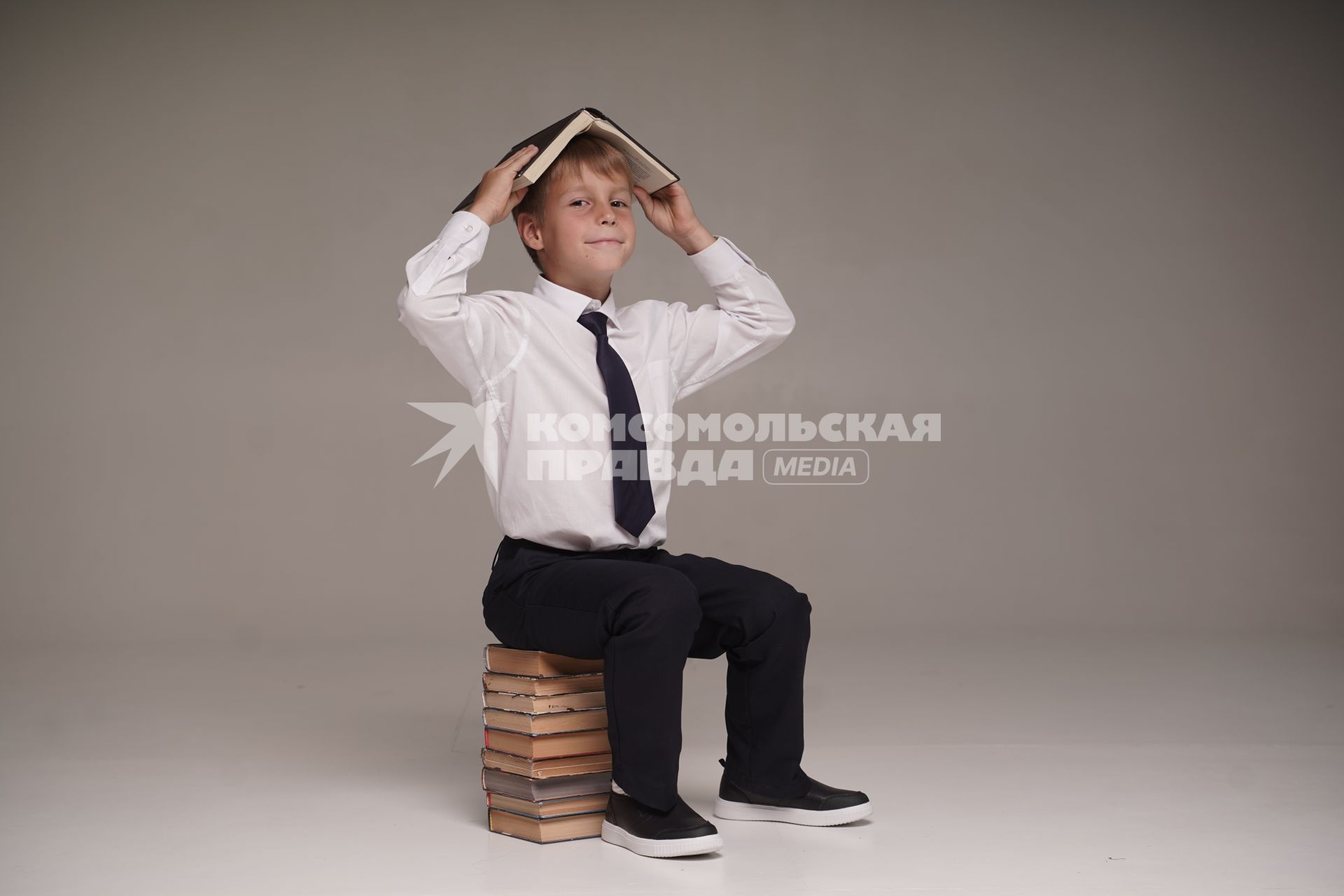 Постановочная съемка. Школьники.