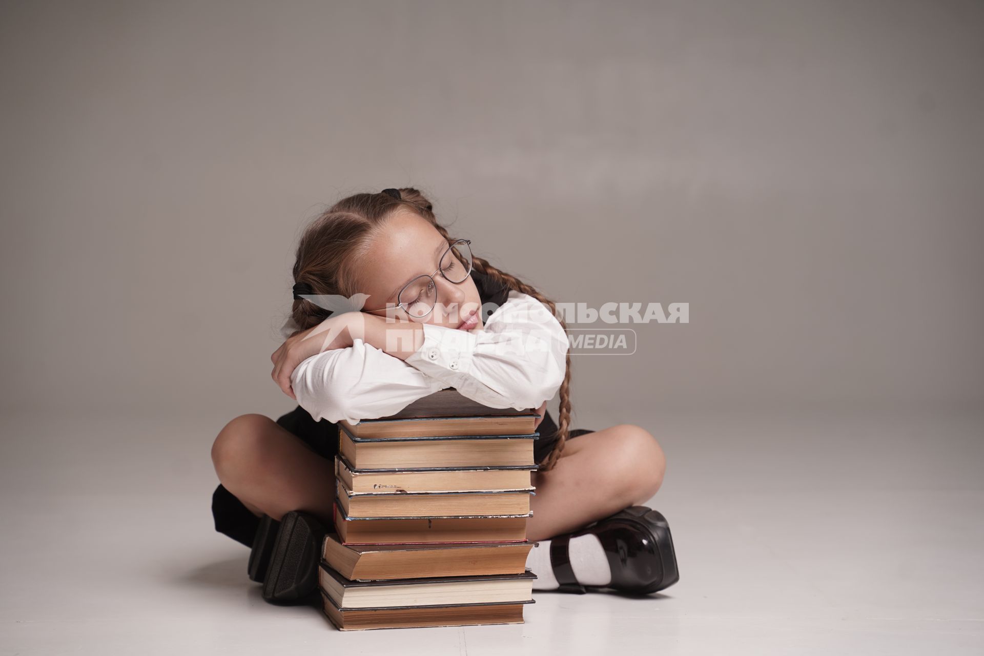 Постановочная съемка. Школьники.