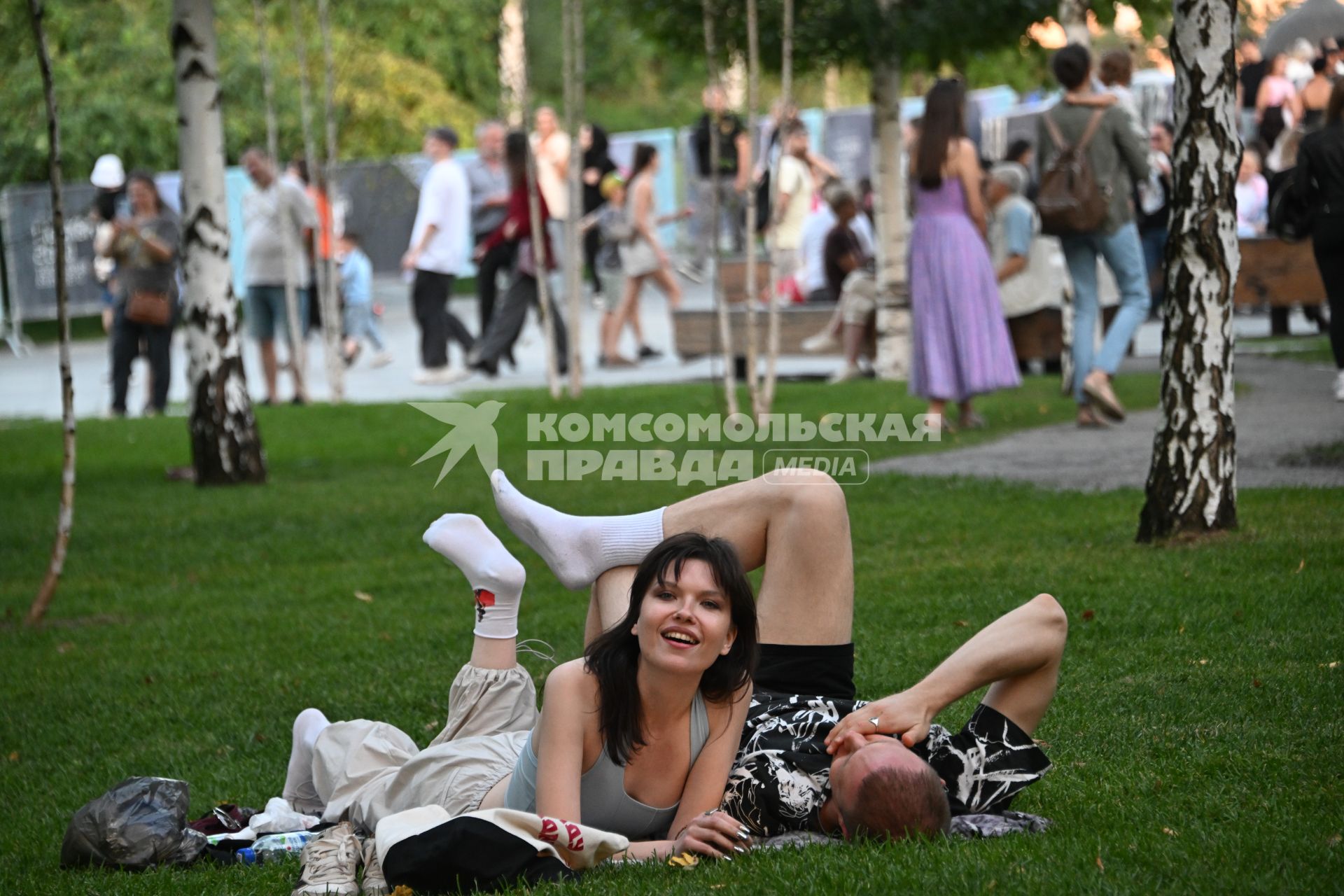 Теплые выходные в Москве