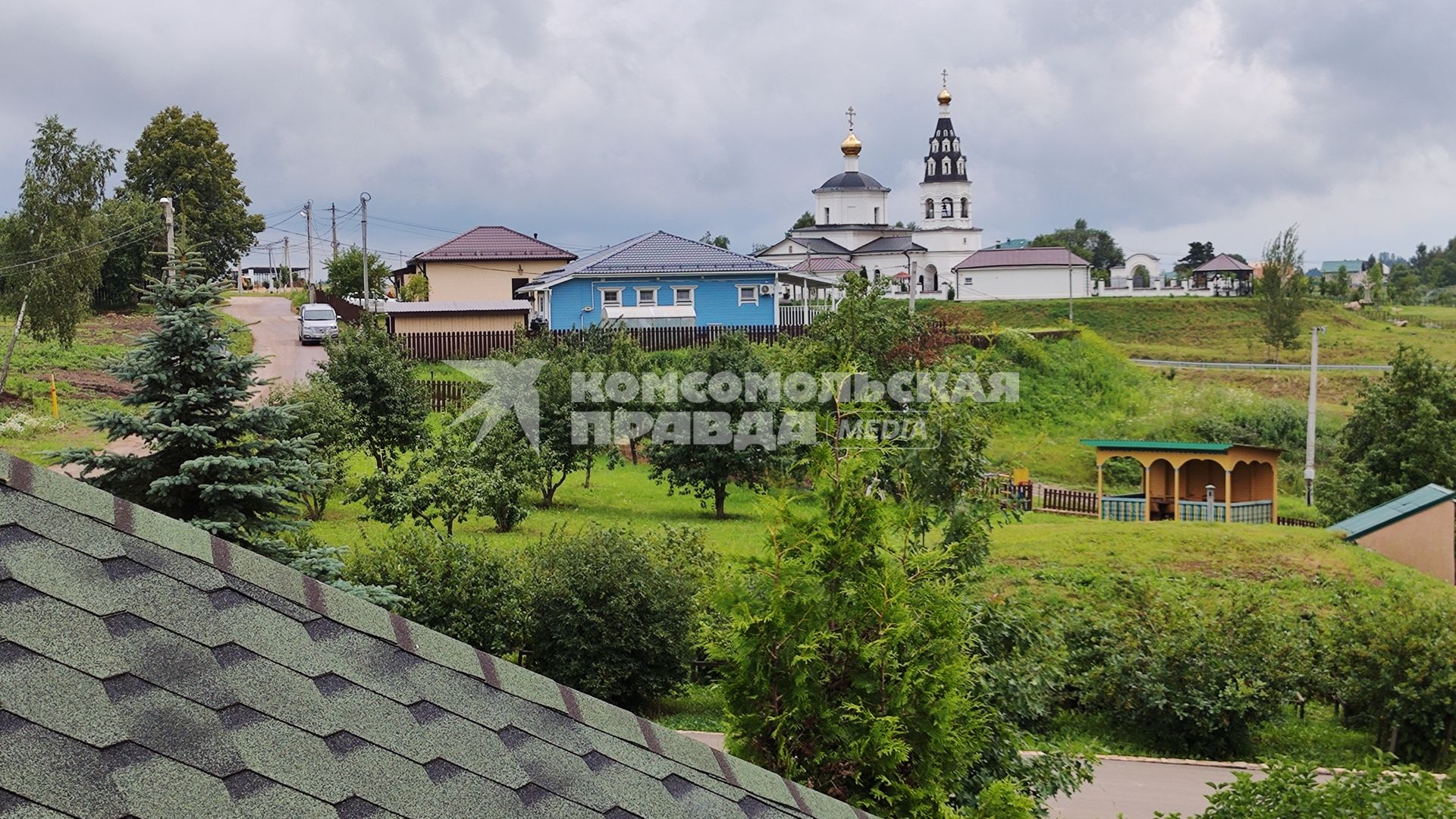Возрожденное село Губино в Калужской области