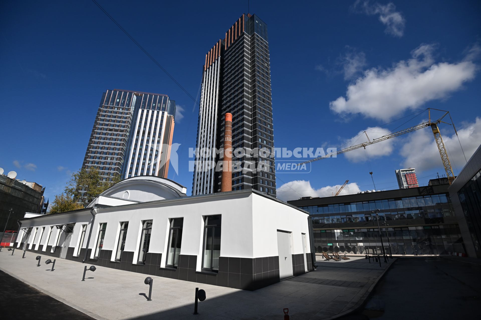 Открытие новых павильонов киностудии Горького
