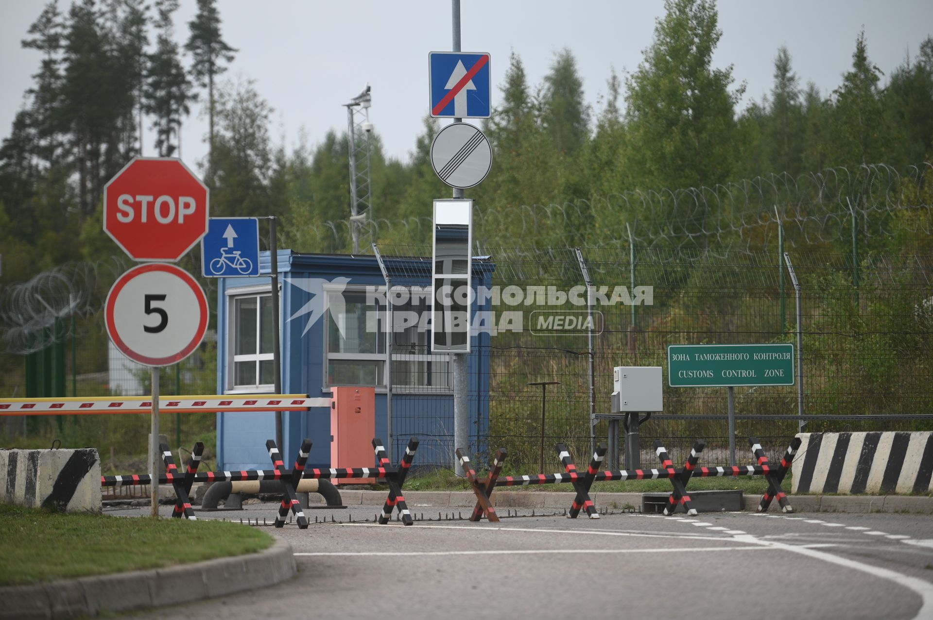 Визит Дмитрия Медведева на российско-финнскую границу