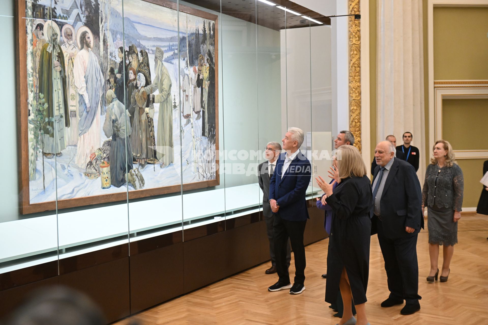 Открытие выставки Образ Москвы в русском искусстве\"