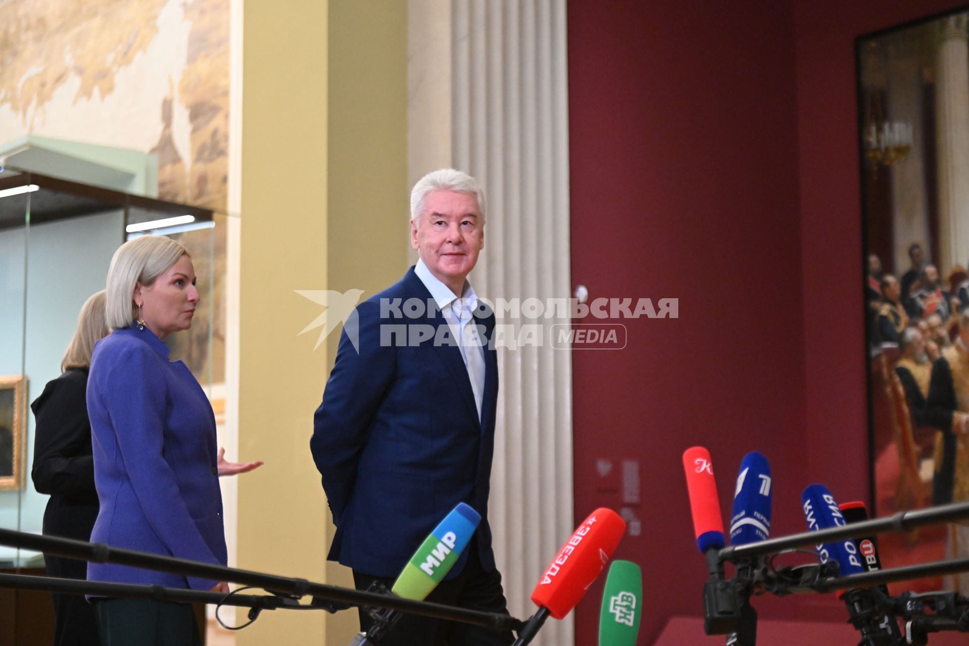 Открытие выставки Образ Москвы в русском искусстве\"