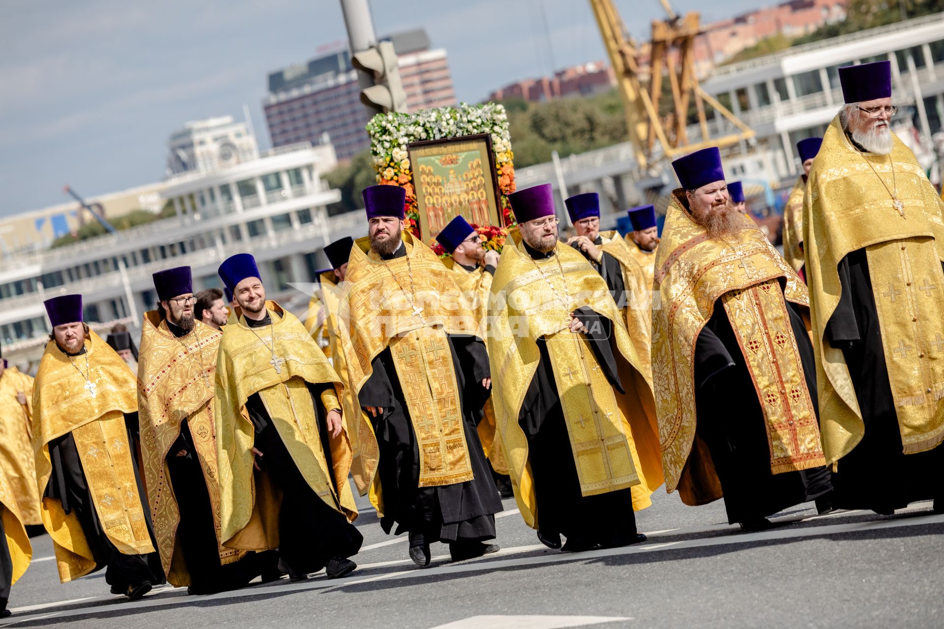 Празднование Собора Московских святых в Москве