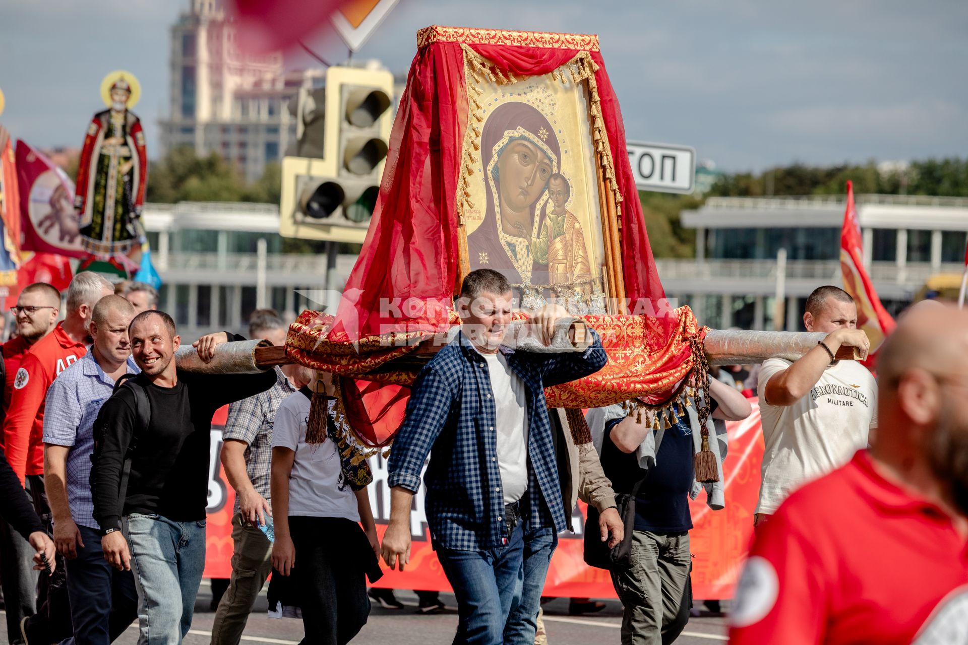 Празднование Собора Московских святых в Москве