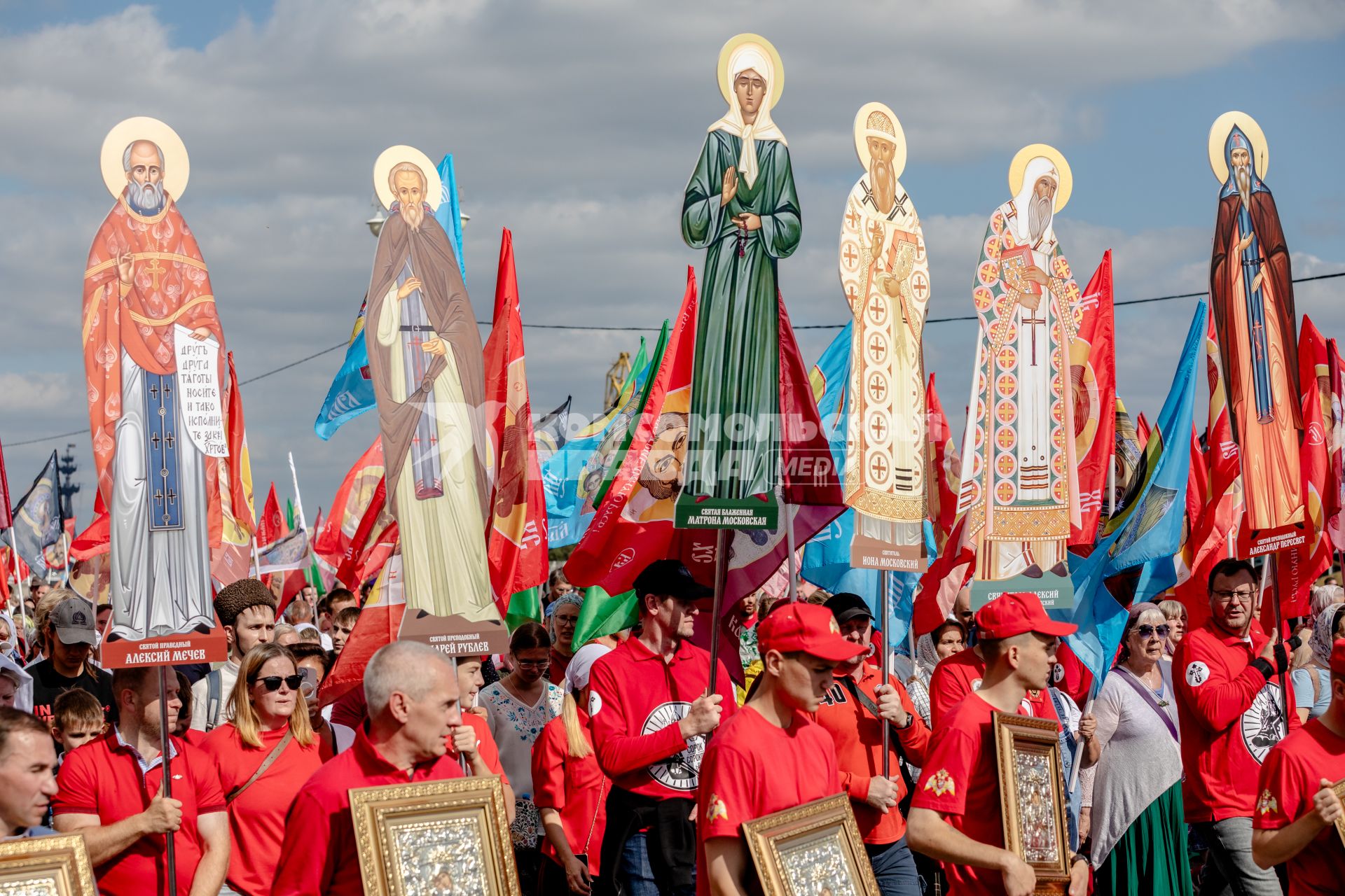 Празднование Собора Московских святых в Москве