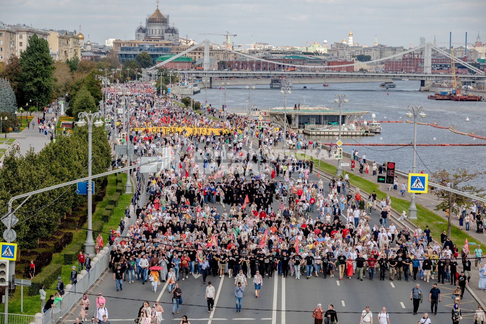 Празднование Собора Московских святых в Москве