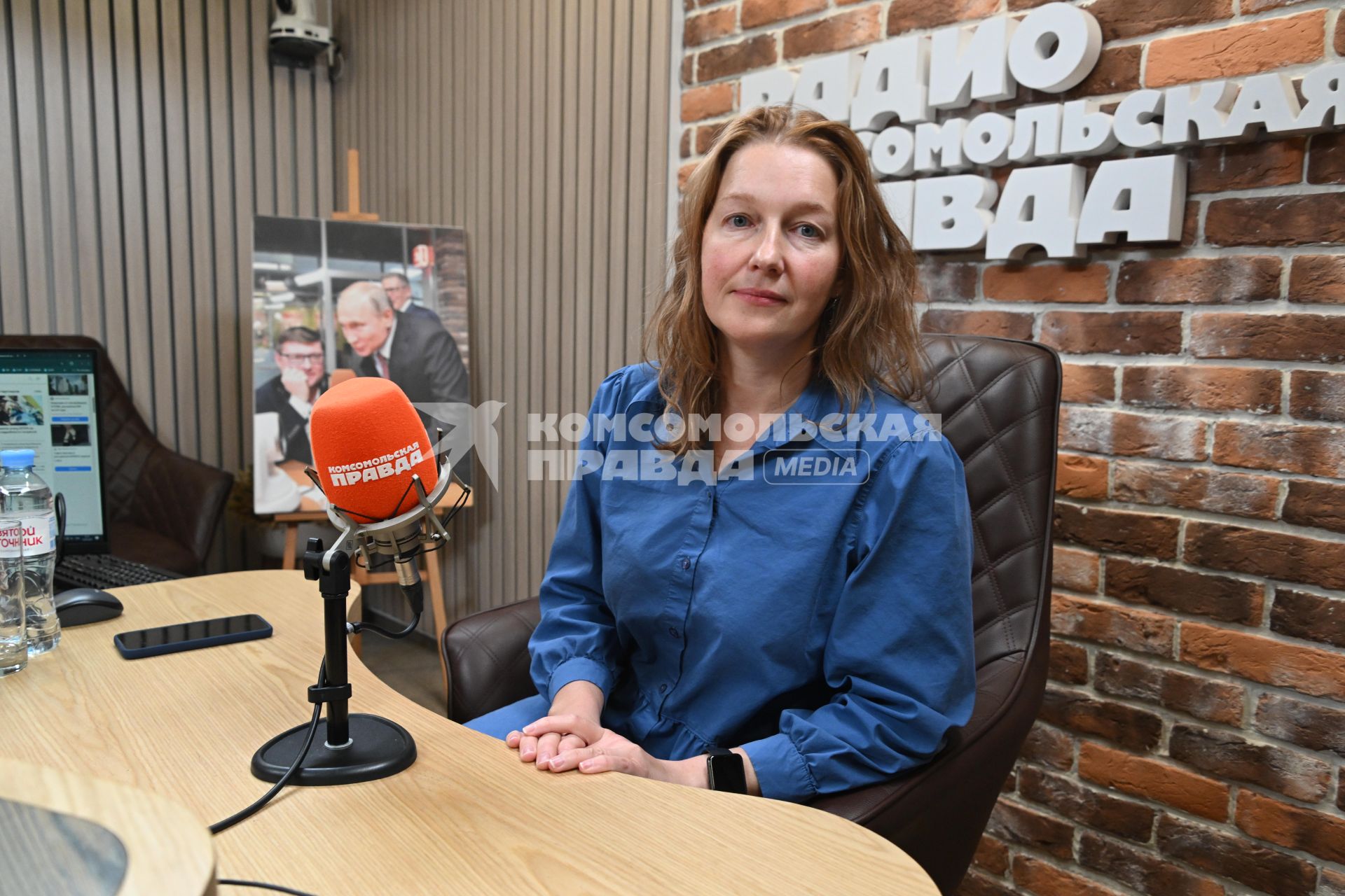 Елена Жаркова на радио Комсомольская правда\"