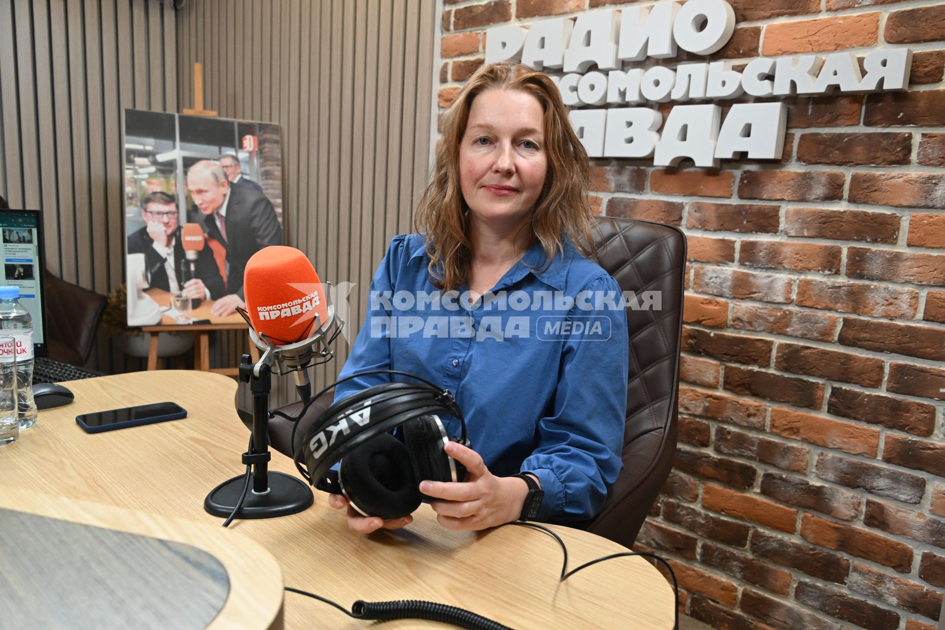 Елена Жаркова на радио Комсомольская правда\"