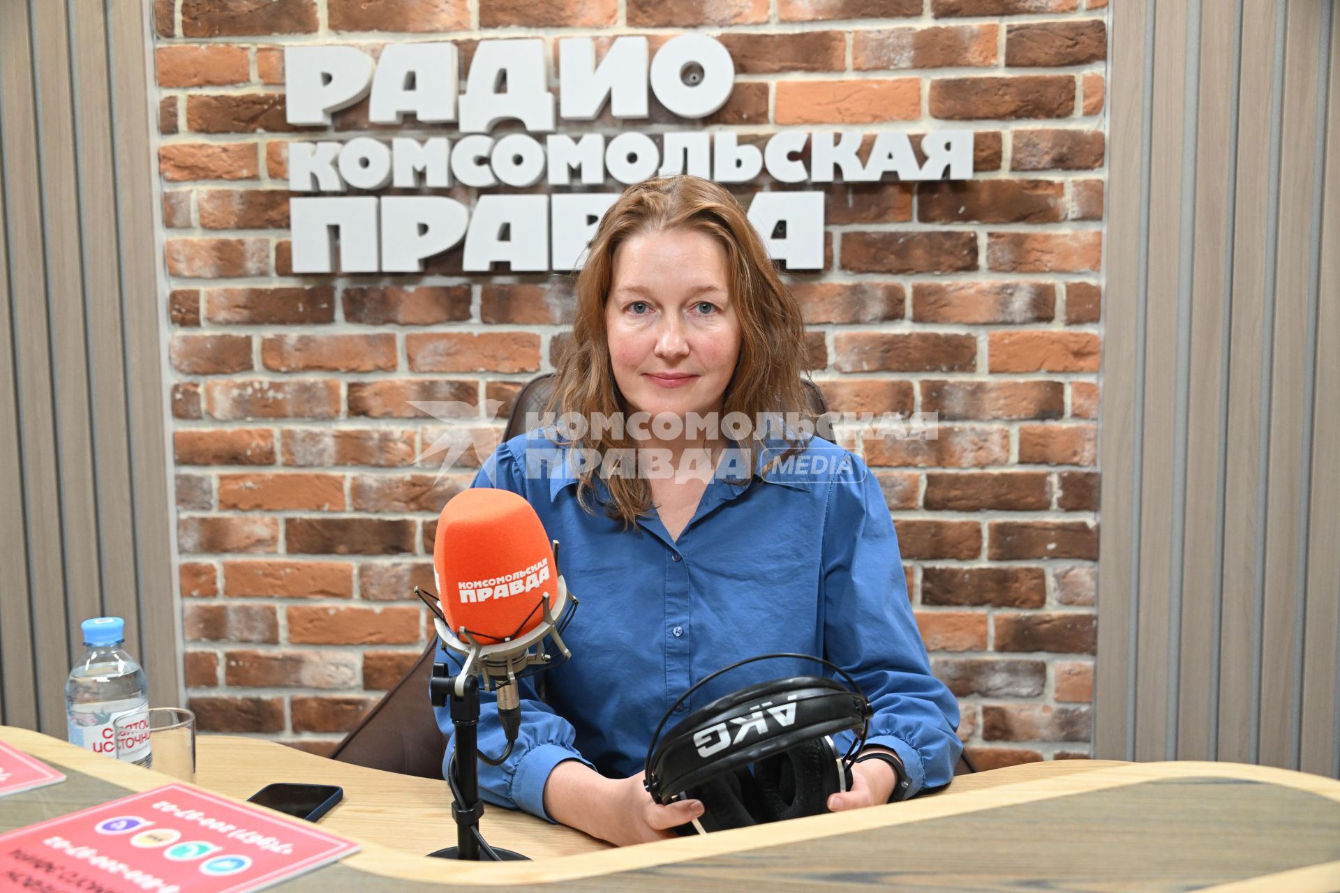 Елена Жаркова на радио Комсомольская правда\"