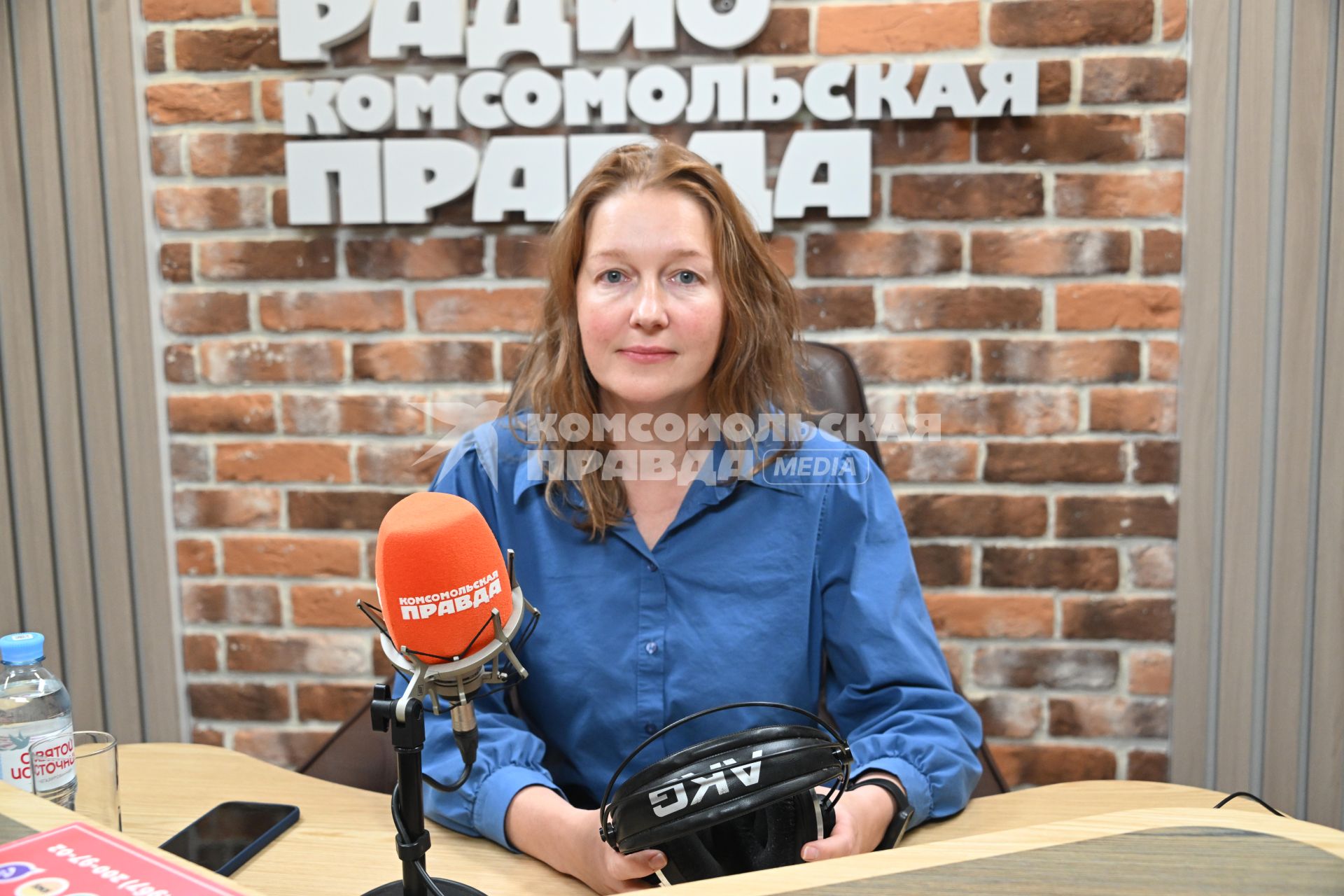 Елена Жаркова на радио Комсомольская правда\"