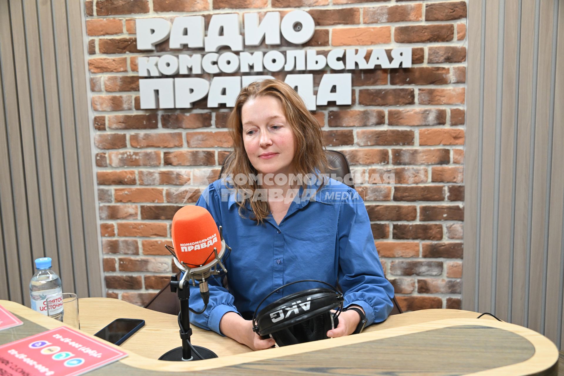 Елена Жаркова на радио Комсомольская правда\"