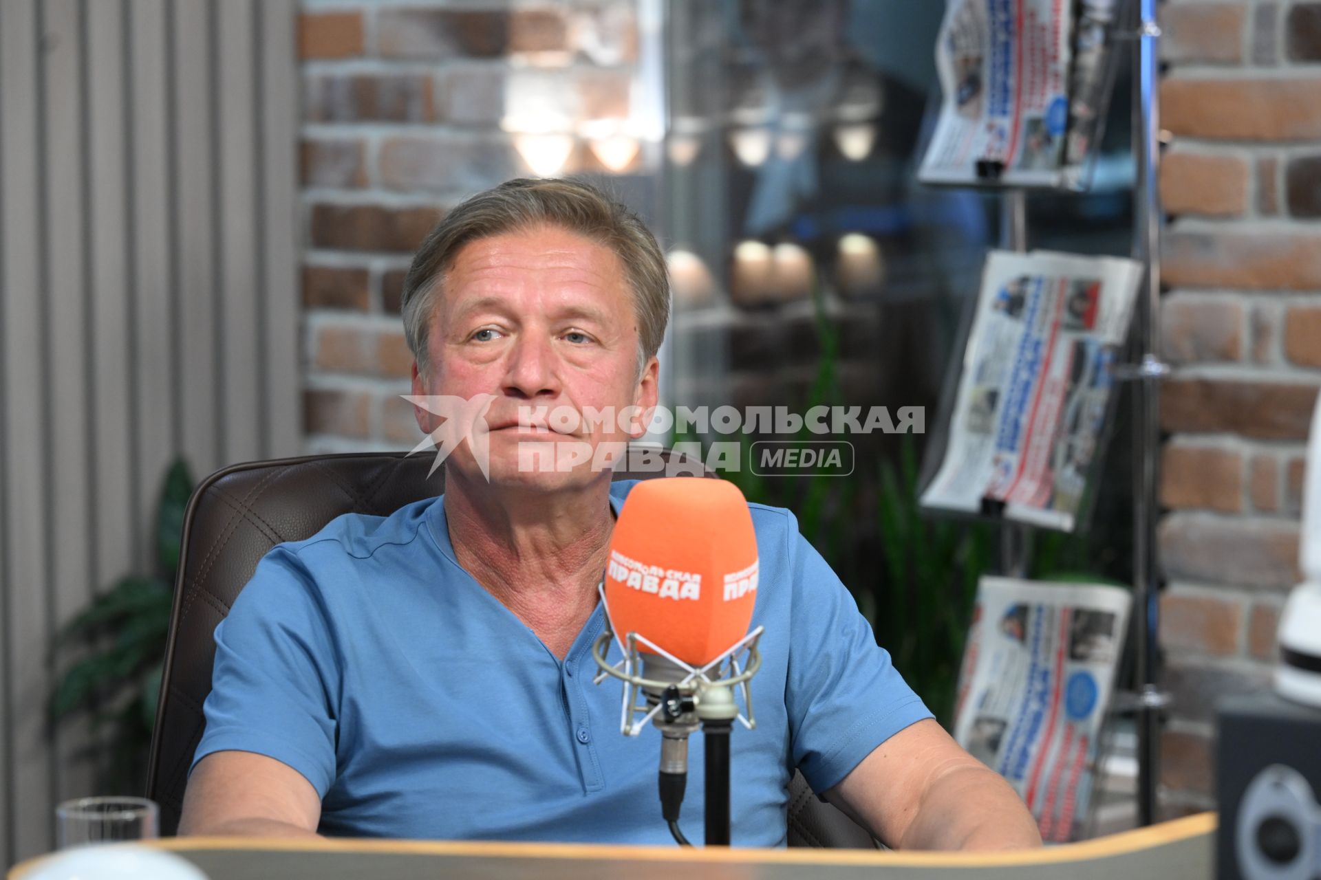 Эфир программы Здоровый разговор\" на радиостанции \"Комсомольская правда\"