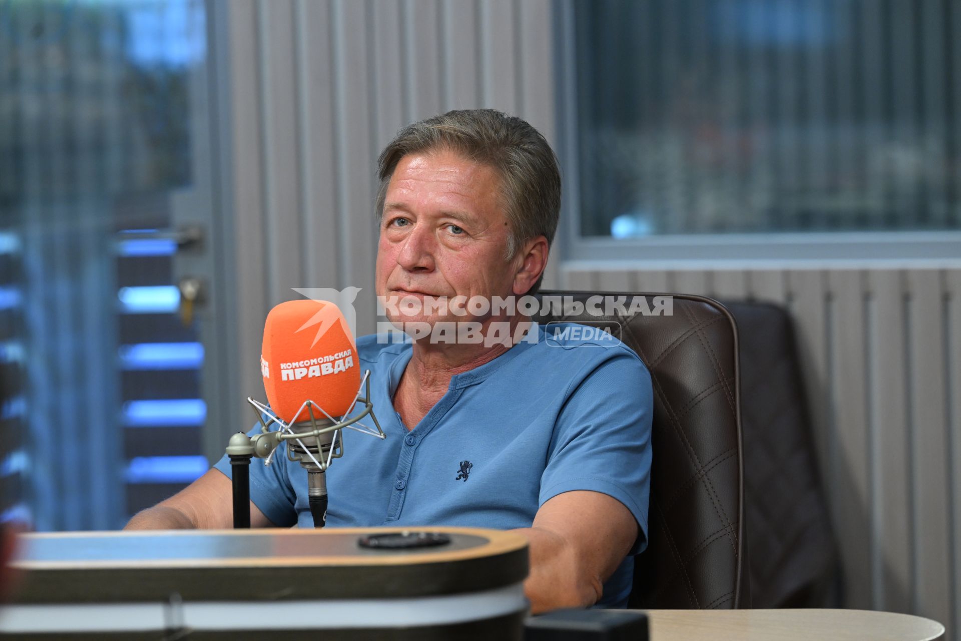 Эфир программы Здоровый разговор\" на радиостанции \"Комсомольская правда\"