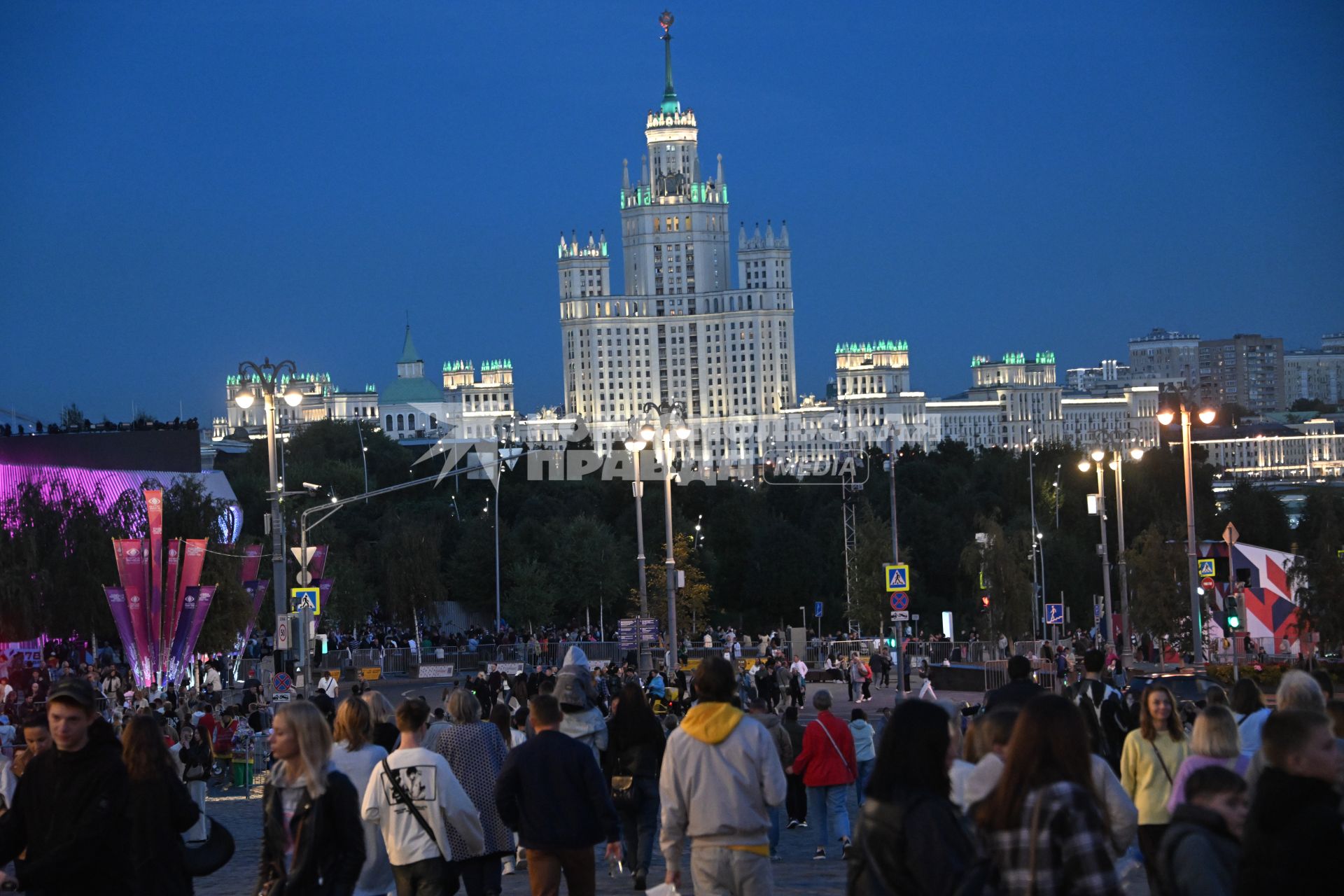 Празднование 878-летия Москвы