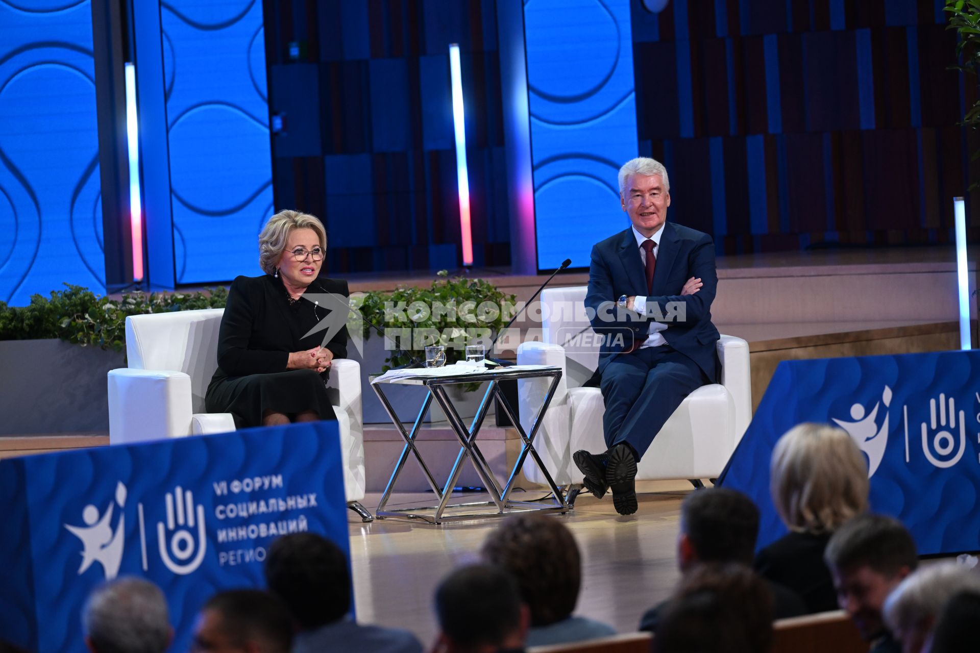 Валентина Матвиенко и Сергей Собянин