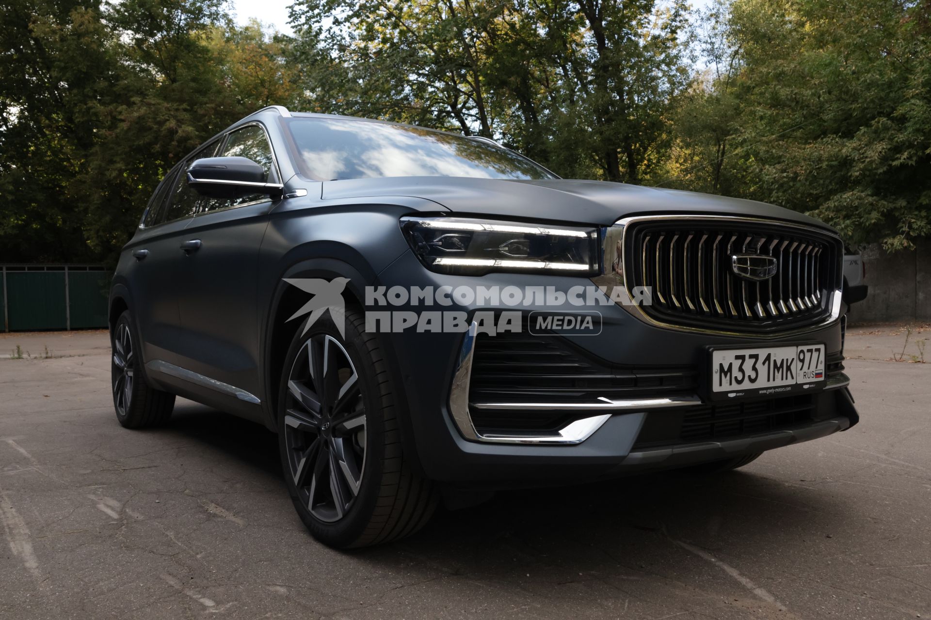 Тест-драйв автомобиля Geely Monjaro