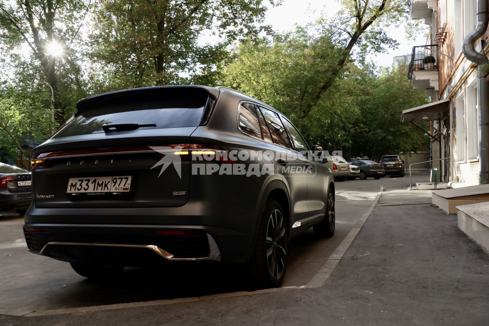 Тест-драйв автомобиля Geely Monjaro