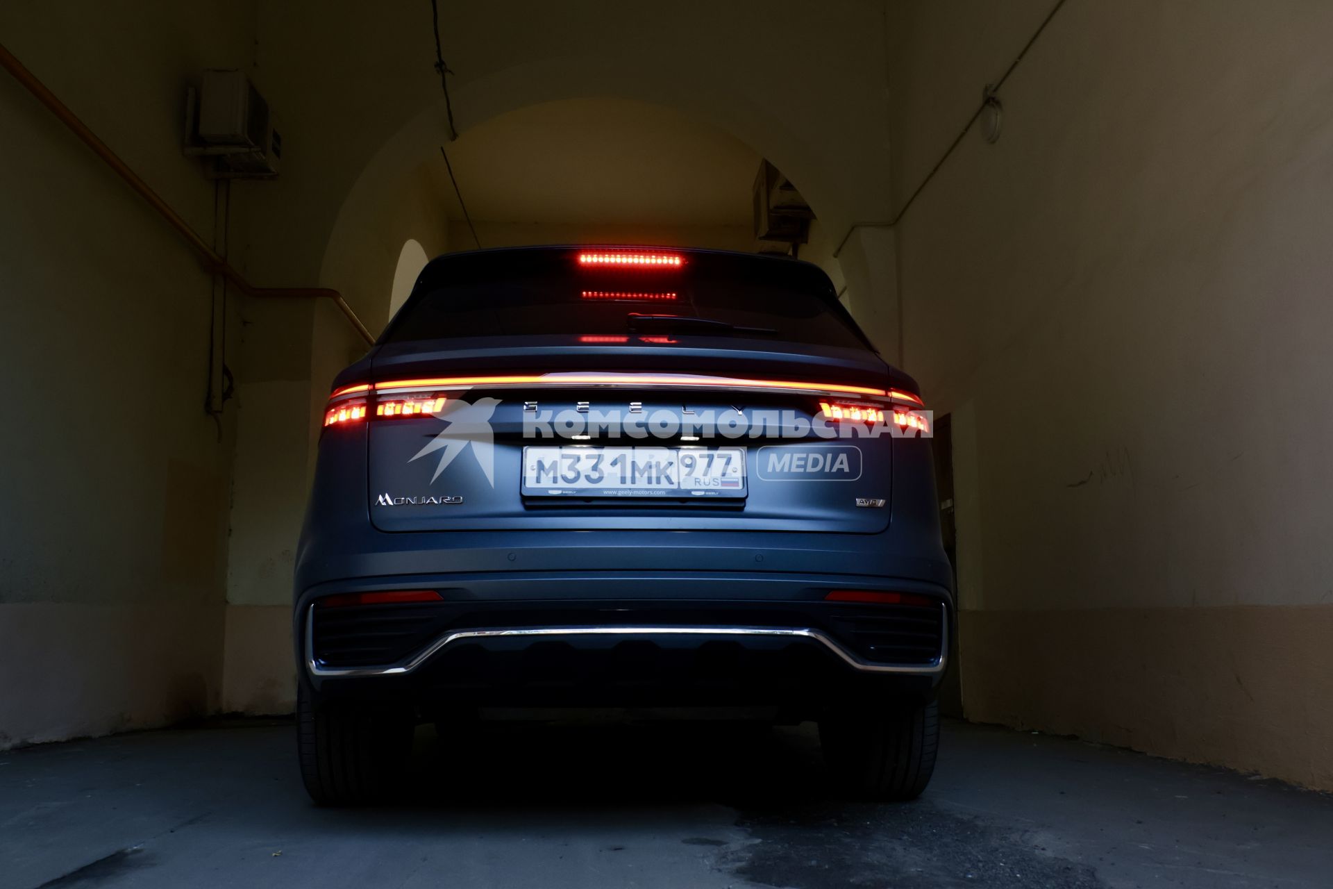 Тест-драйв автомобиля Geely Monjaro