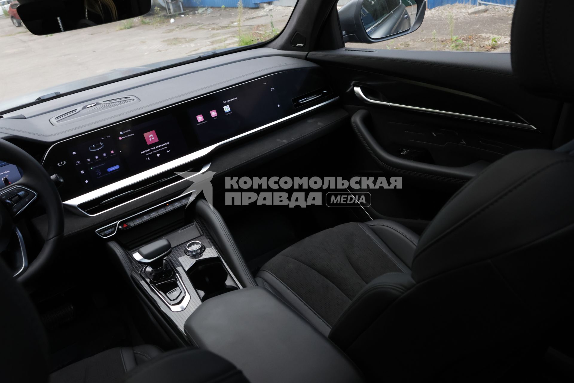 Тест-драйв автомобиля Geely Monjaro