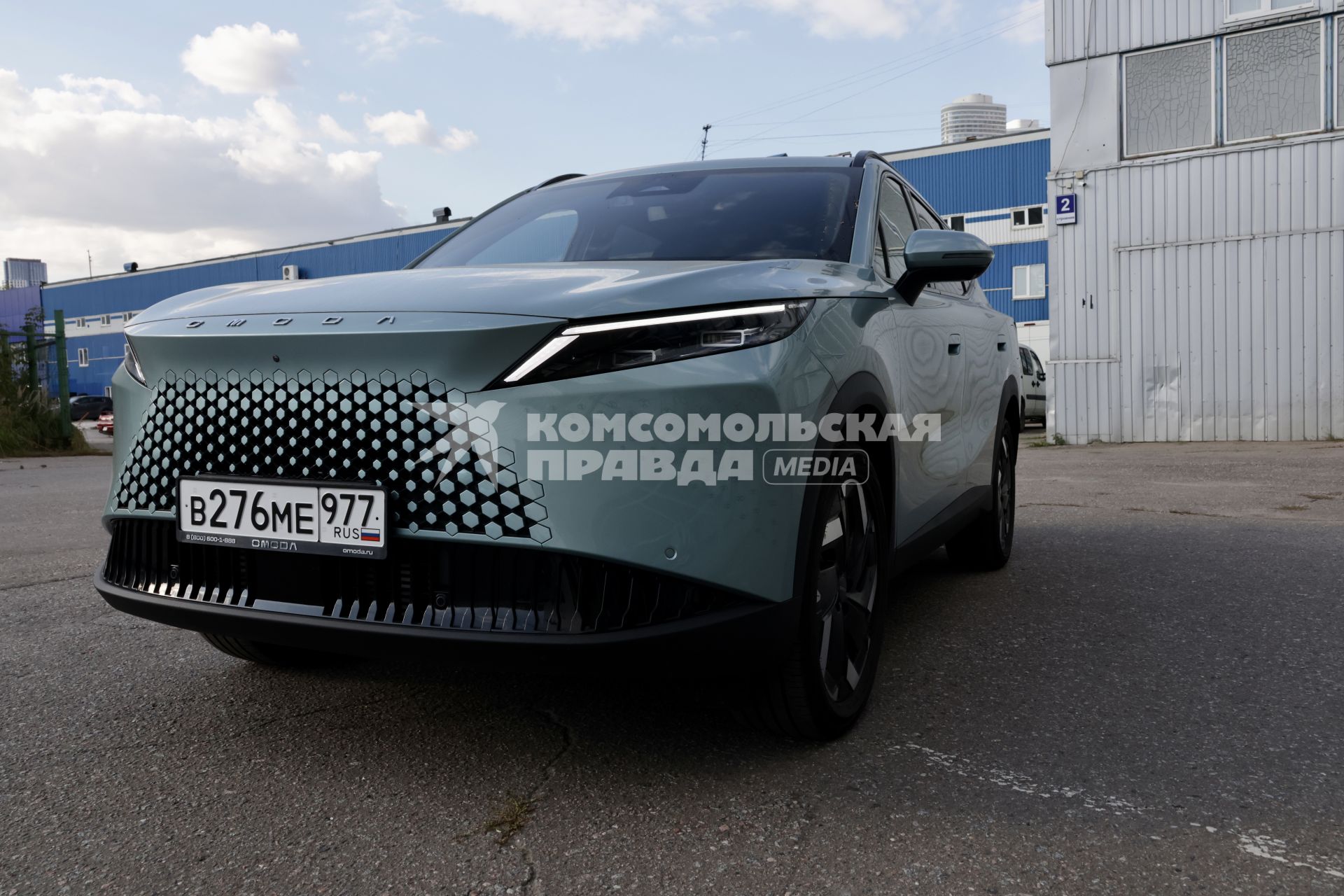 Тест-драйв автомобиля Omoda