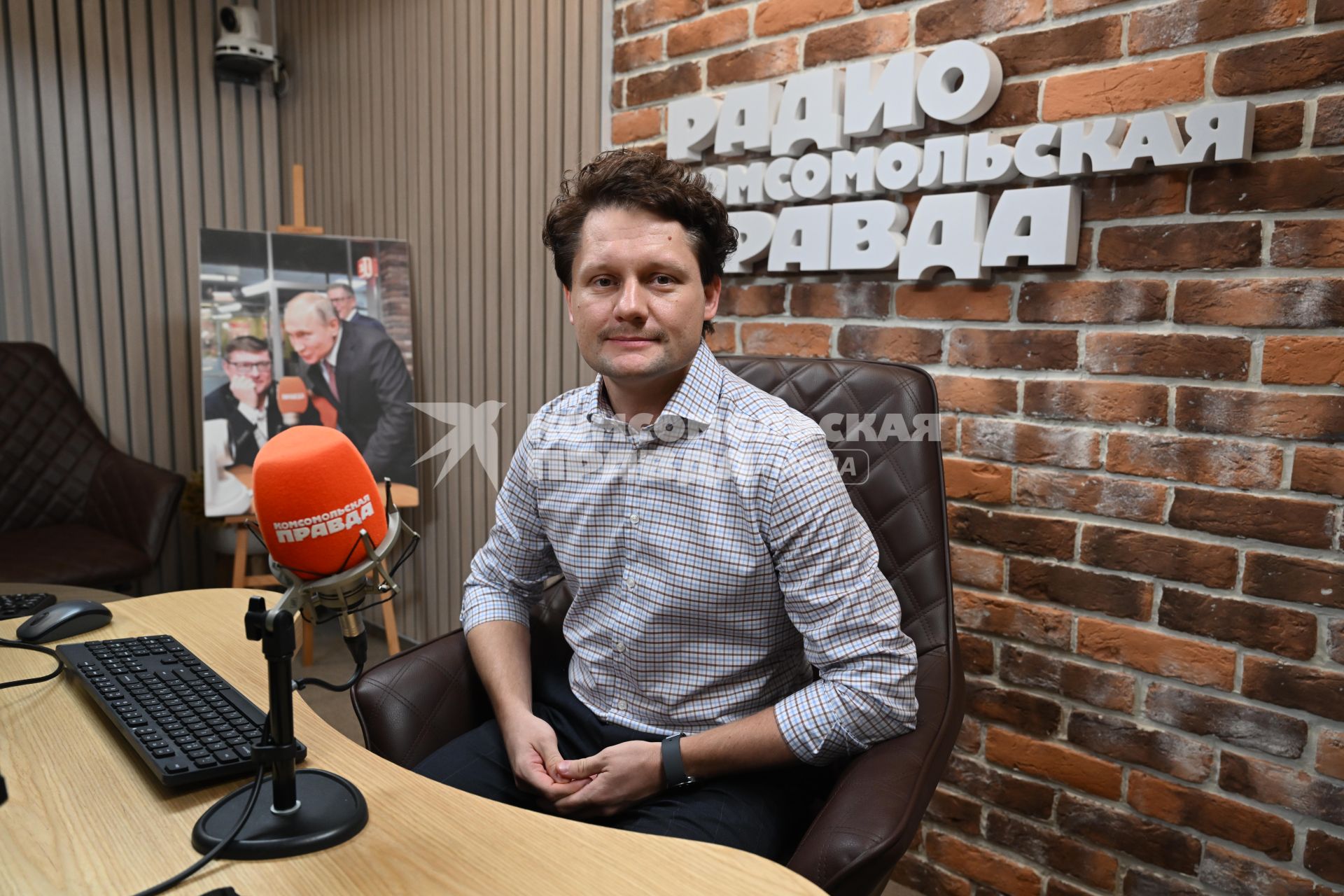Евгений Широнин в программе Доброволец\" на радиостанции \"Комсомольская правда\"